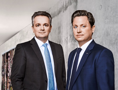 Bizerba Geschäftsführer v.l. Stefan Junker und Andreas Wilhelm Kraut