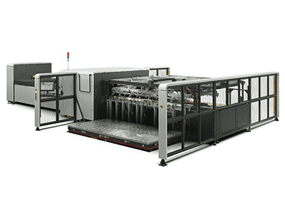 Hightech-Digitaldruckmaschine