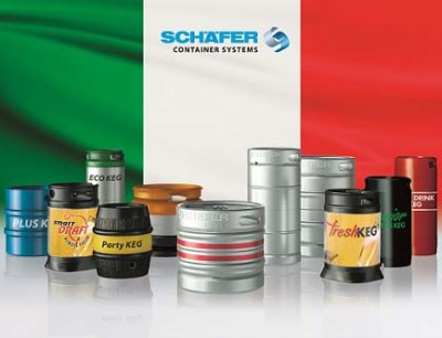 Schäfer Container Systems unterstützt Brauereien in Italien