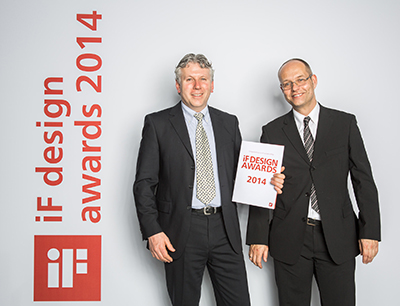Übergabe des iF Design Awards
