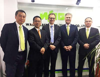 Eröffnung des neuen Wago-Vertriebsbüros Nanjing