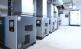 Die zentrale Vakuumstation 1 umfasst vier drehzahlgeregelte Schrauben‐Vakuumpumpen des Typs „GHS 585 VSD+“