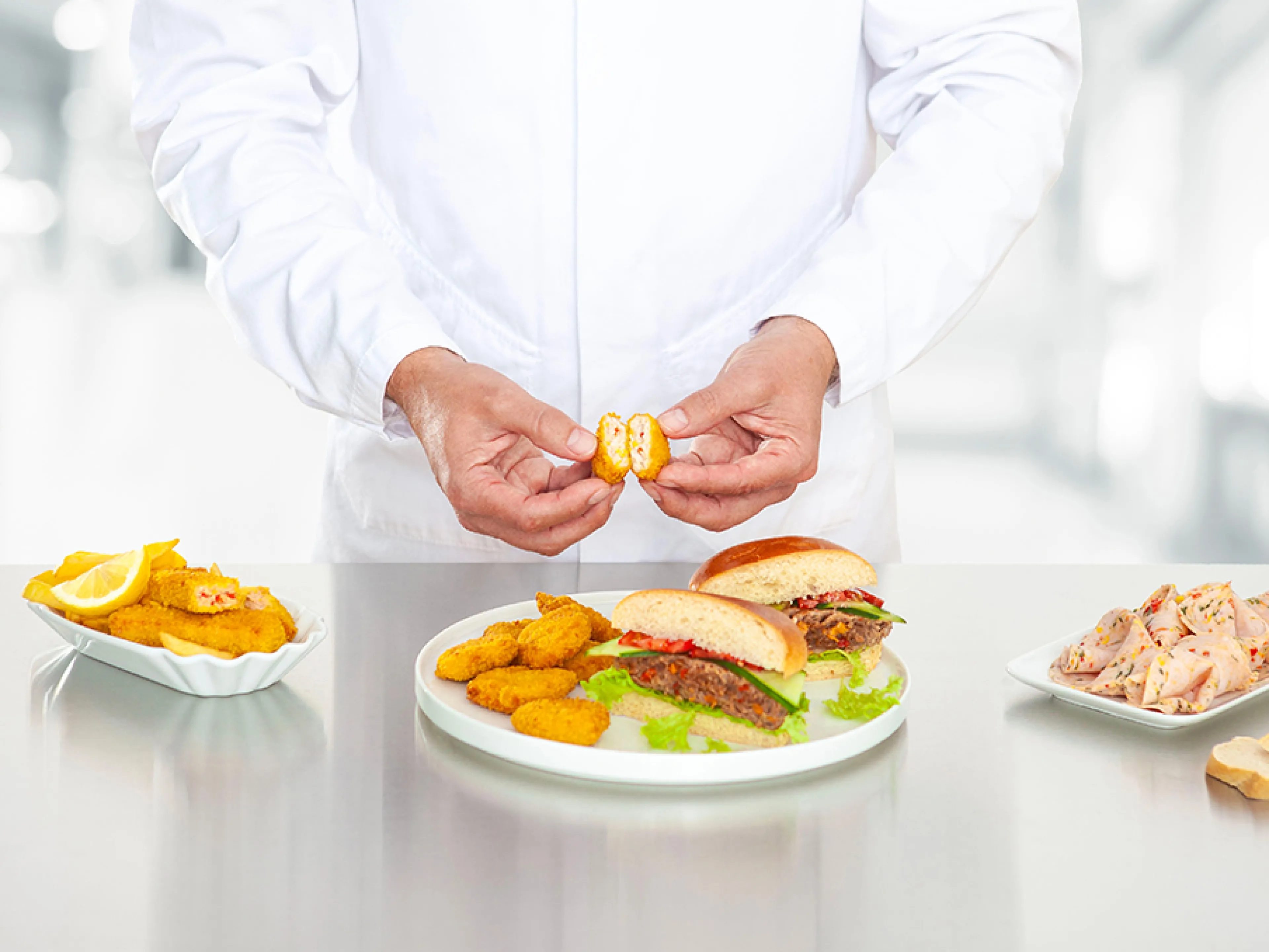 Hydrosol und Planteneers zeigen auf der Iffa 2025 Hybrid-Produkte aus Fleisch und Gemüse