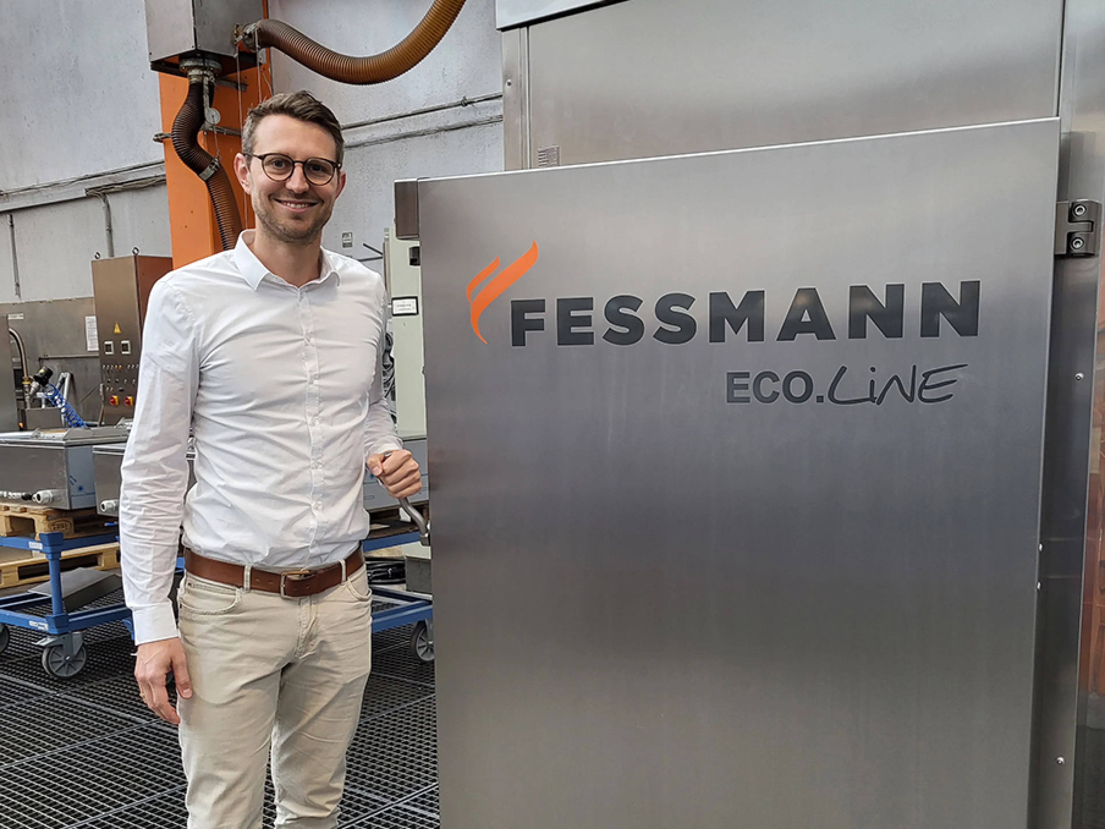 Geschäftsführer Denis Gabriel hat große Erwartungen an die Iffa 2025, Bild: Fessmann Fessmann Geschäftsführer Denis Gabriel