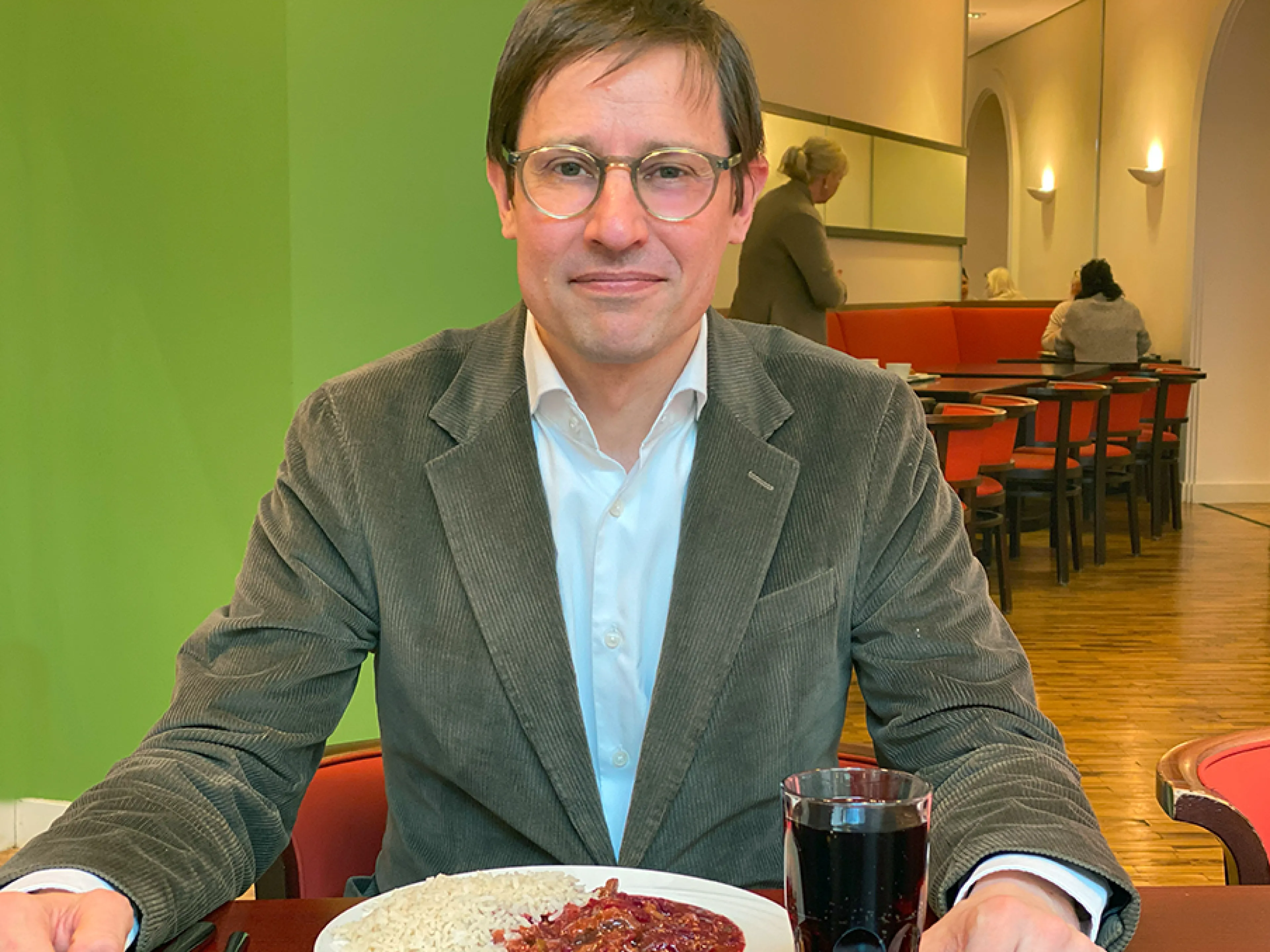 Johannes Schmid-Wiedersheim, Director Iffa bei der Frankfurt Messe, im exklusiven Business Lunch-Interview