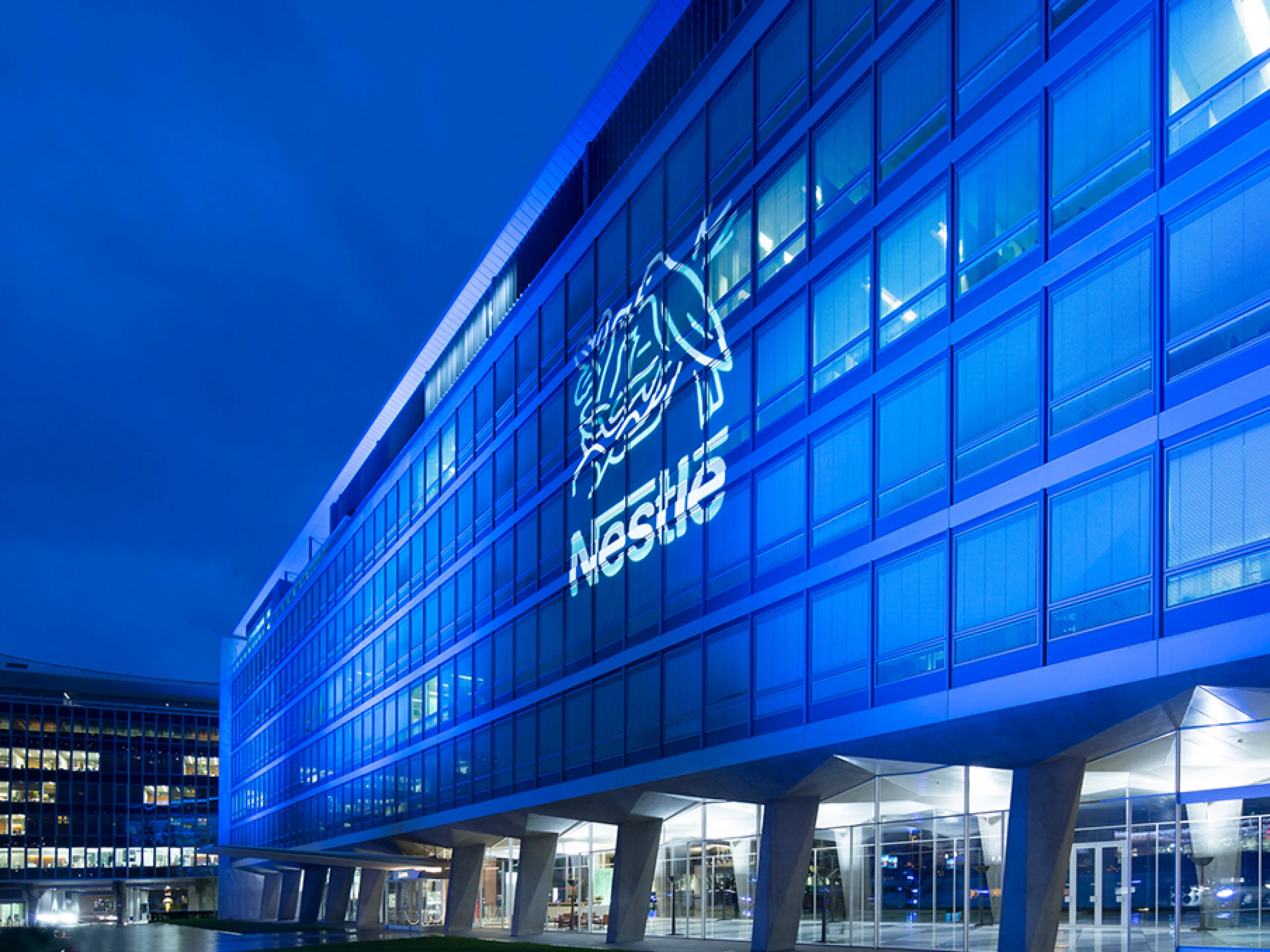 Nestlé Headquarters in Vevey, Schweiz
