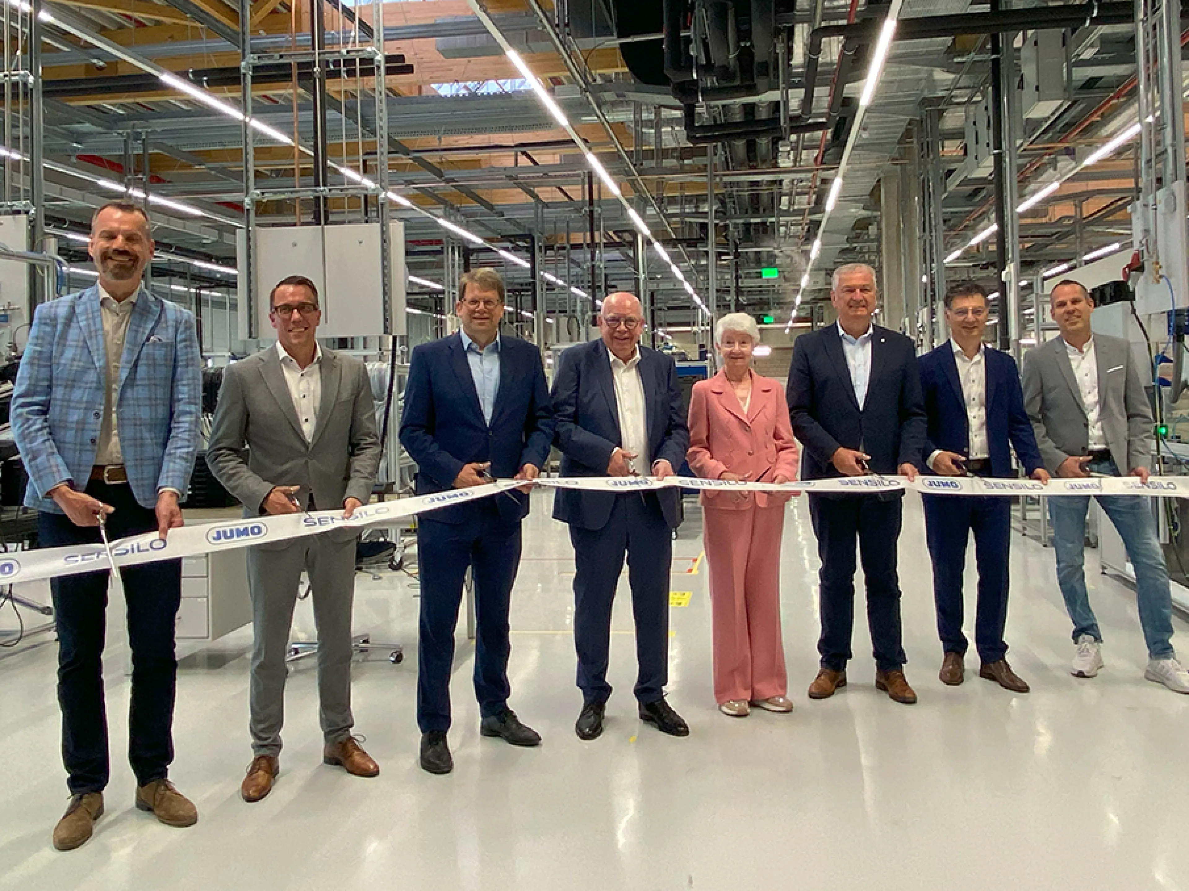 Feierliche Eröffnung des Sensilo Werkes von Jumo in Fulda