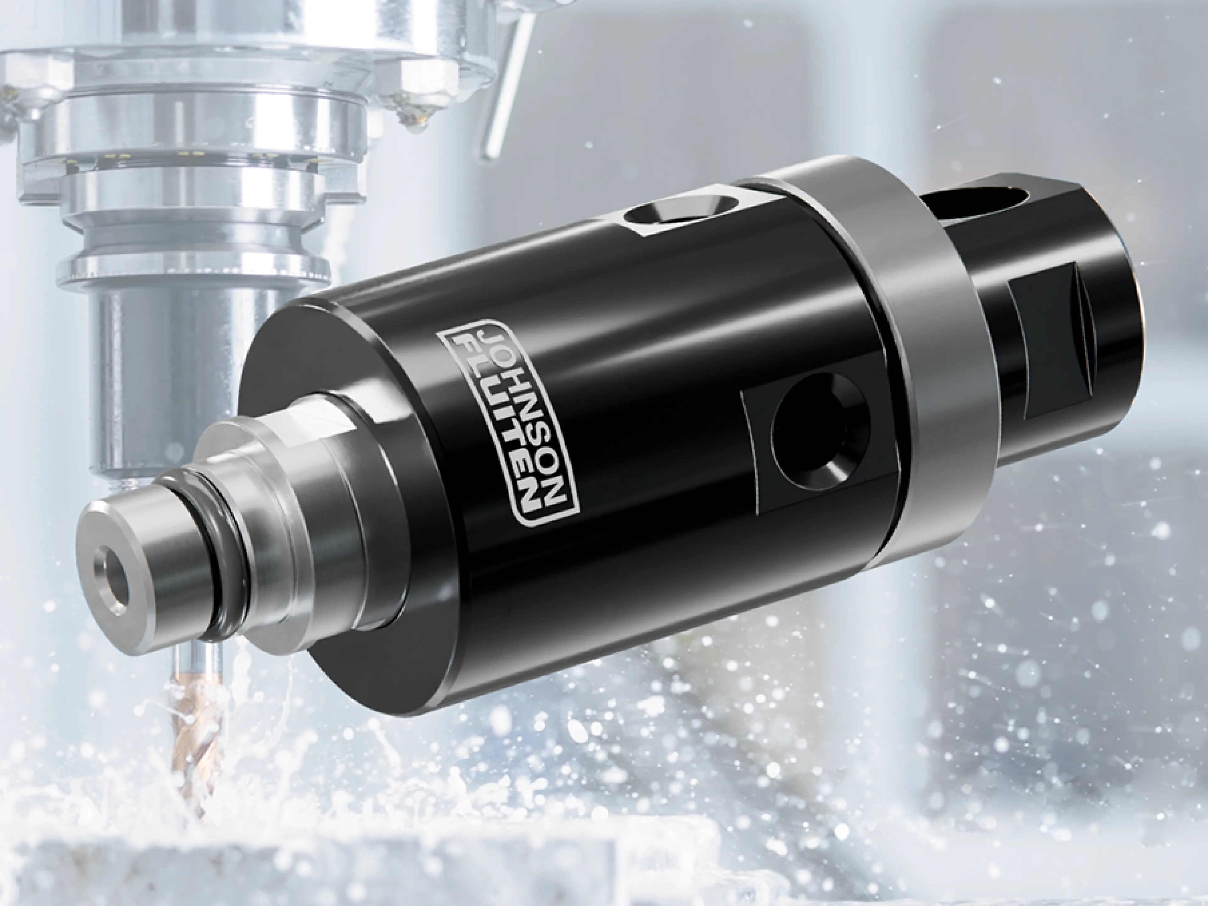 Präzise Drehdurchführung für Kühlmittel-, Wasser-, Luft- und Hydraulikanwendungen