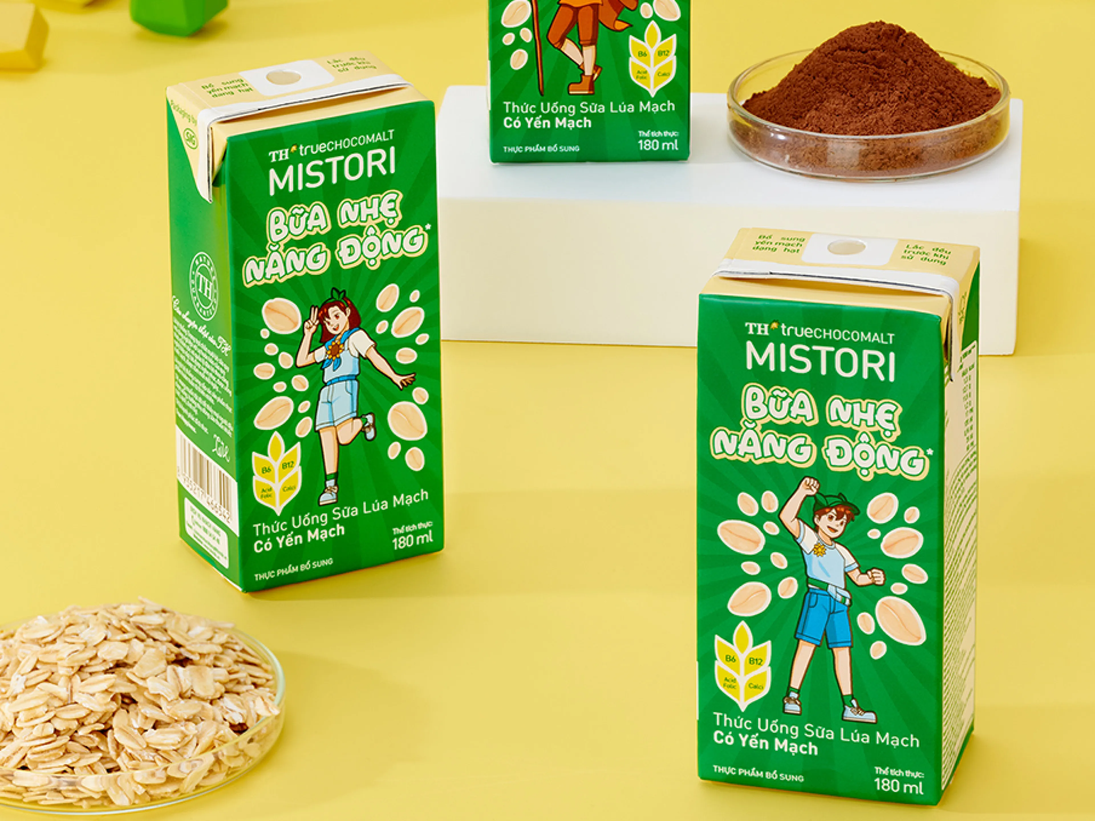 Der vietnamesische Getränkeproduzent „TH true MILK“ erweitert das Sortiment um zwei neue Snackgetränke für Kinder, die in praktischen aseptischen Kartonpackungen abgefüllt werden, Bild: Sig / „TH true MILK“ Der vietnamesische Getränkeproduzent „TH true MILK“ erweitert das Sortiment um zwei neue Snackgetränke für Kinder, die in praktischen aseptischen Kartonpackungen von Sig abgefüllt werden