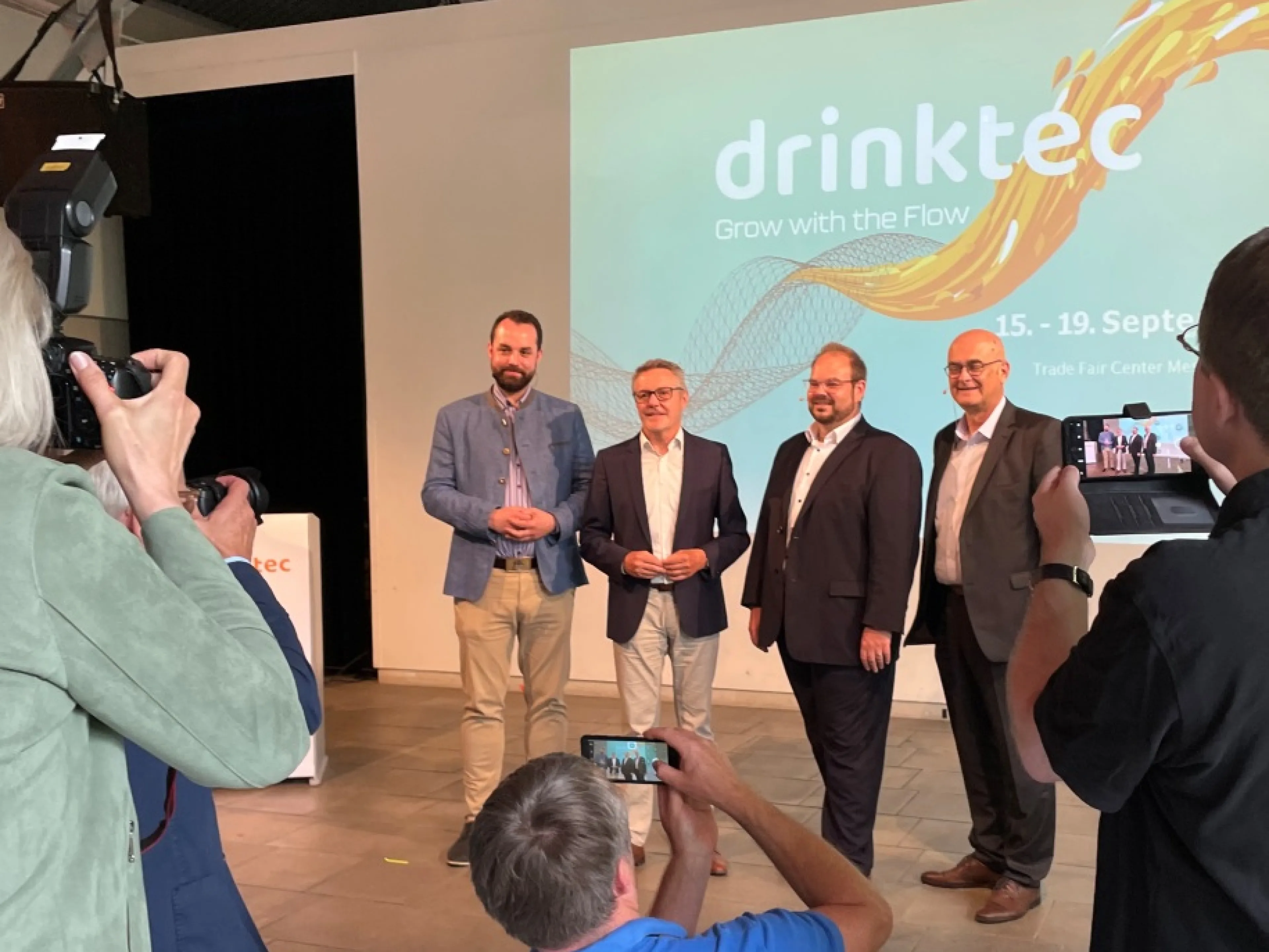 Drinktec-Pressekonferenz am 03.06.25 in Freising