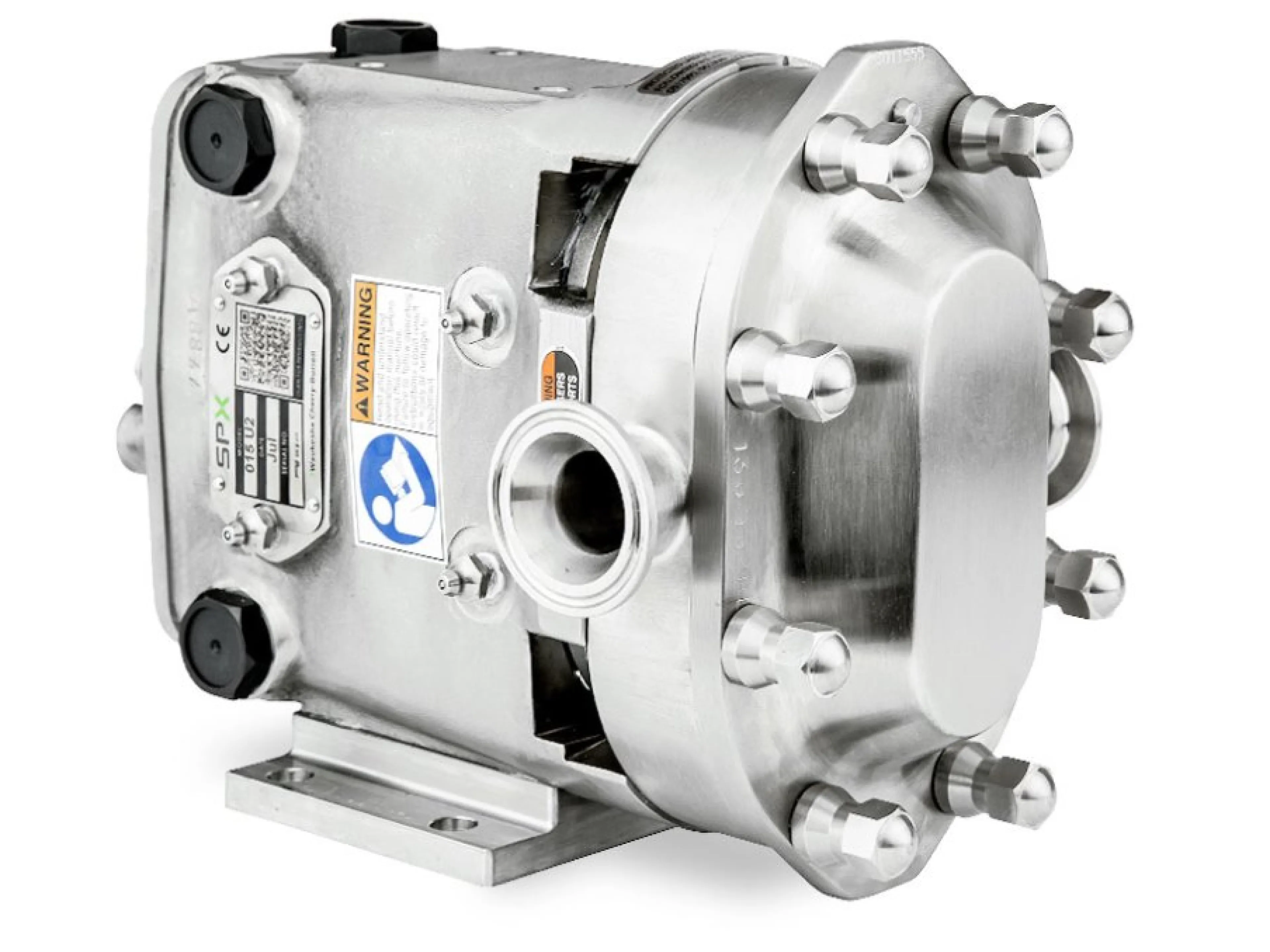 Hygienische Verdrängerpumpe „Universal 2“ mit hohem Wirkungsgrad senkt Energiekosten in herausfordernden Prozessen, Bilder: AxFlow Hygienische Verdrängerpumpe „Universal 2“ mit hohem Wirkungsgrad senkt Energiekosten in herausfordernden Prozessen.