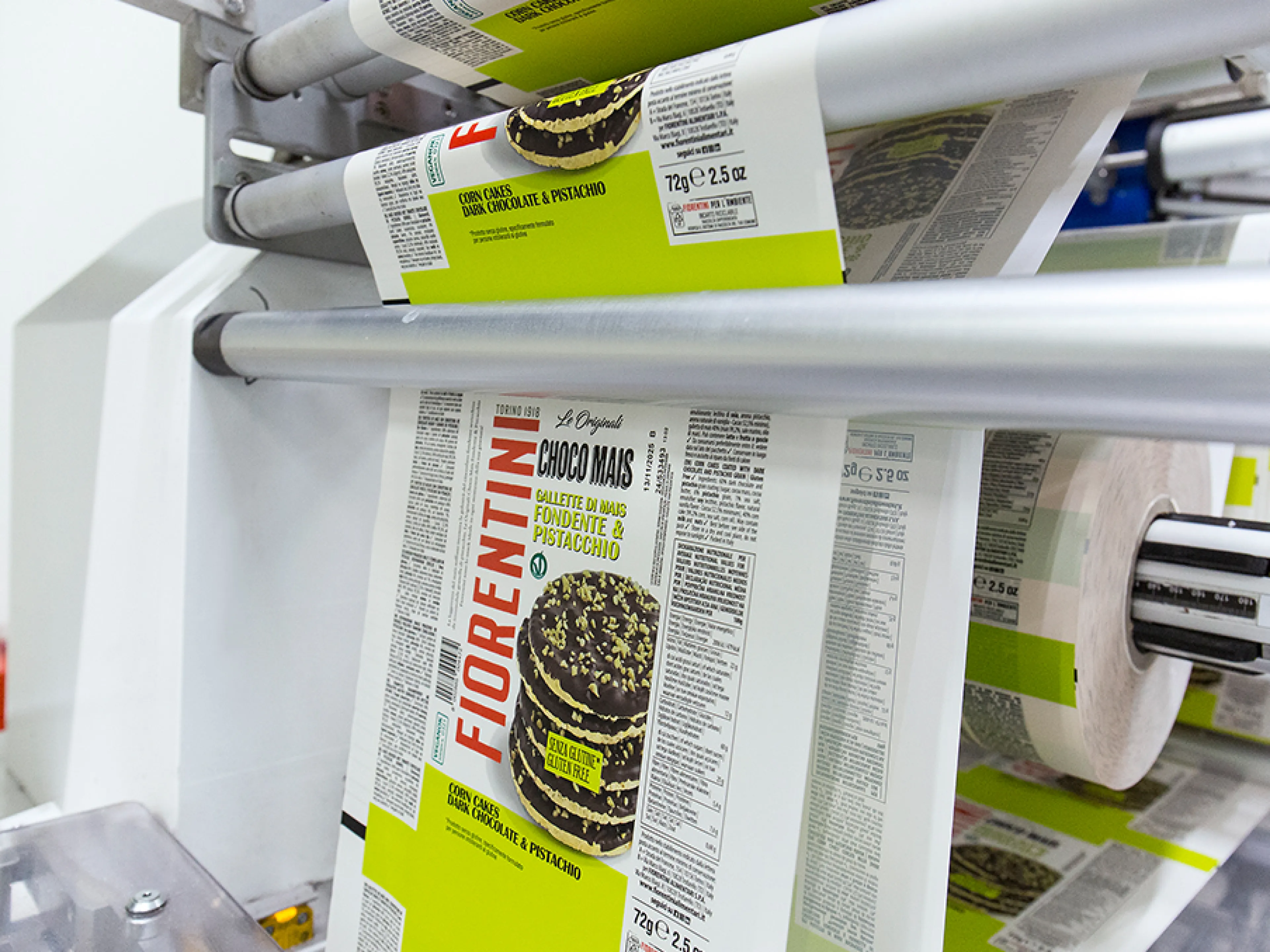 Codierlösungen für Fiorentini: Das Unternehmen stellt Bio-, Diät- und besondere Allergenprodukte sowie gesunden Snacks her, um die Bedürfnisse einer breiten Zielgruppe zu erfüllen