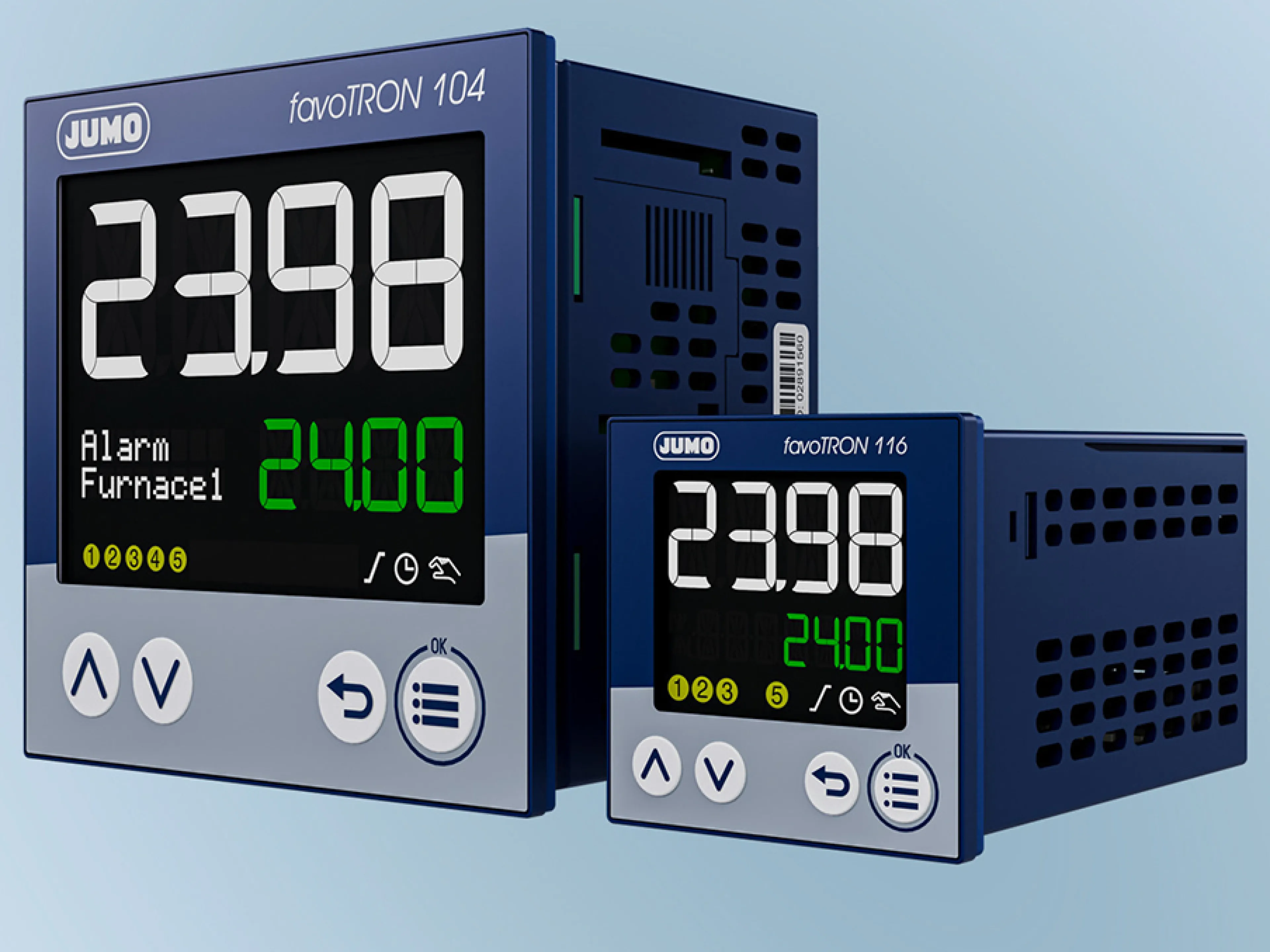 Aufgrund seiner Zwei- und Dreipunktregelung mit Selbstoptimierung sorgt der PID-Regler „JUMO favoTRON“ für eine hohe Regelgüte und damit effiziente und zuverlässige Abläufe