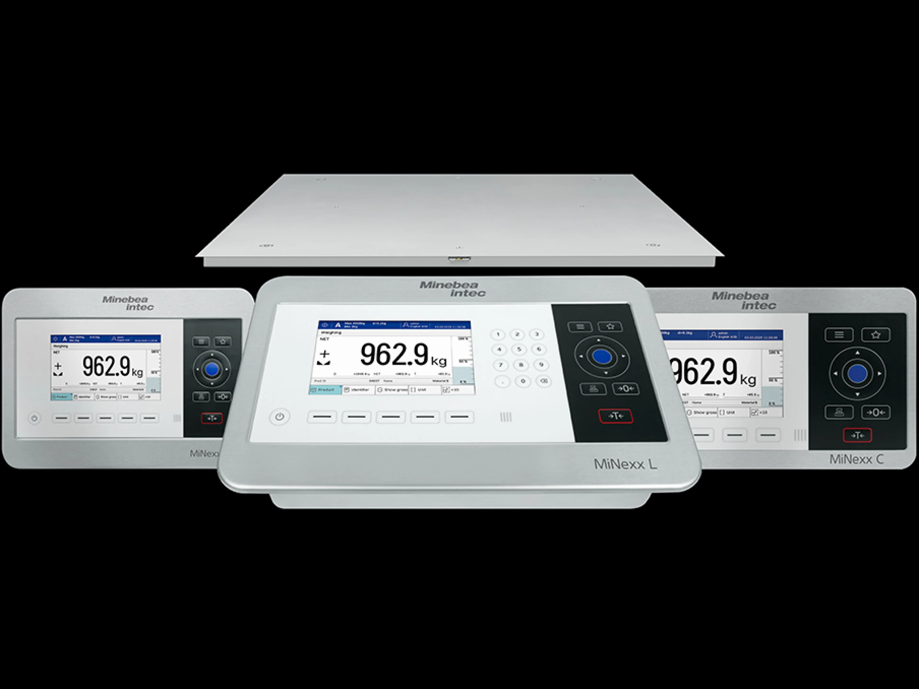 Hygienisches Design für industrielle Wägeanwendungen: Die Wägeindikatoren erfassen Messsignale hochpräzise und steuern sowohl einfache Wägeprozesse als auch komplexe Anwendungen wie Abfüllen oder Füllmengenkontrollen