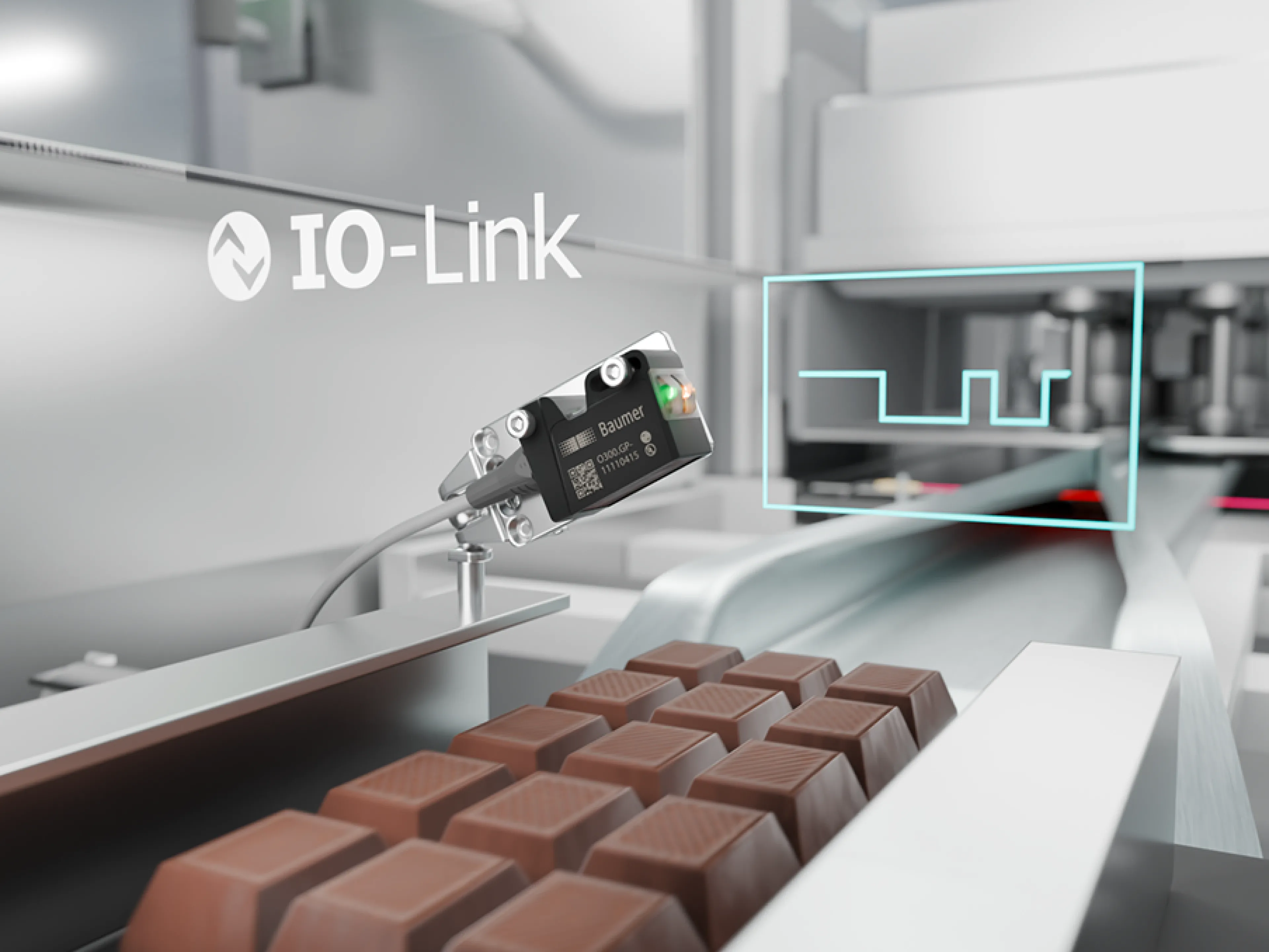 Mit dem IO-Link Gesamtpaket von Baumer lassen sich nun auch in einem der schnellsten Maschinentypen im Markt, den Verpackungsmaschinen, sämtliche Vorteile von IO-Link nutzen