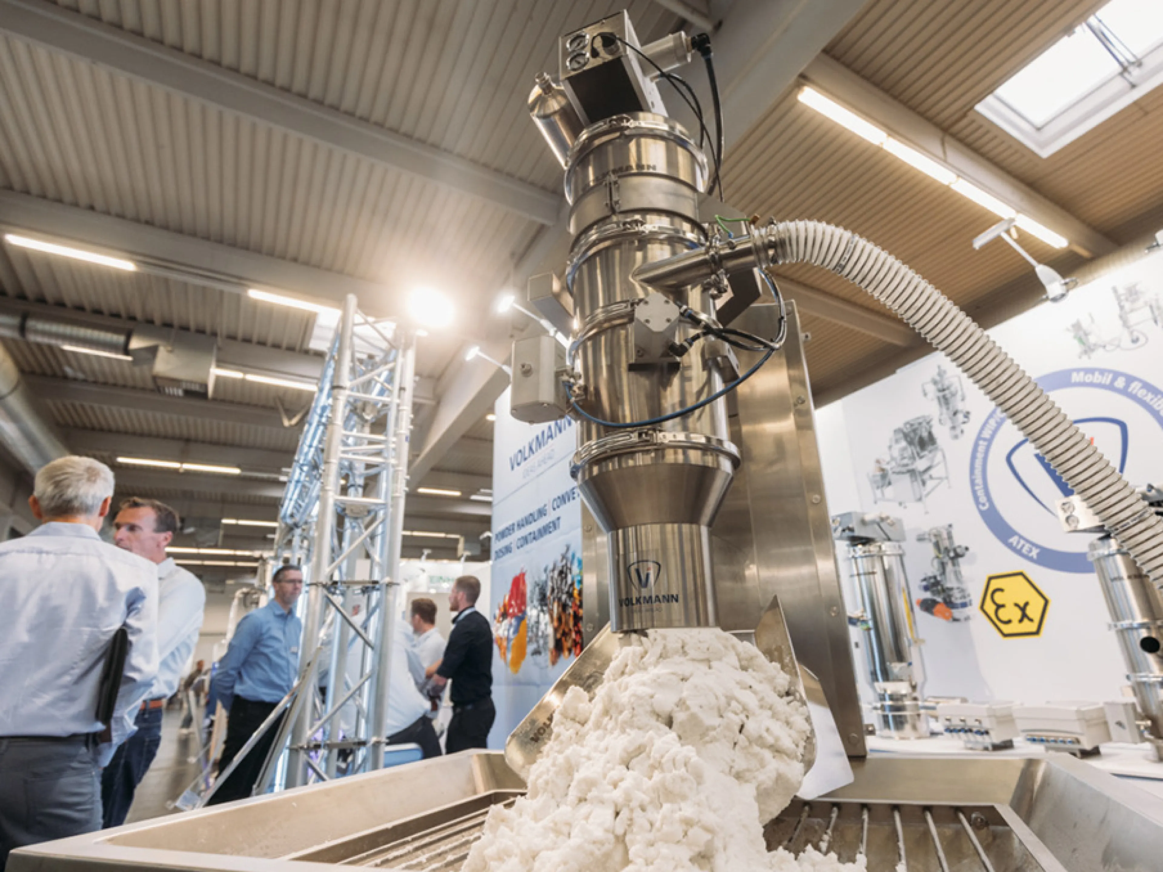 Schüttguthandling in der Prozessindustrie für auf der Solids Dortmund 2026 in den Mittelpunkt