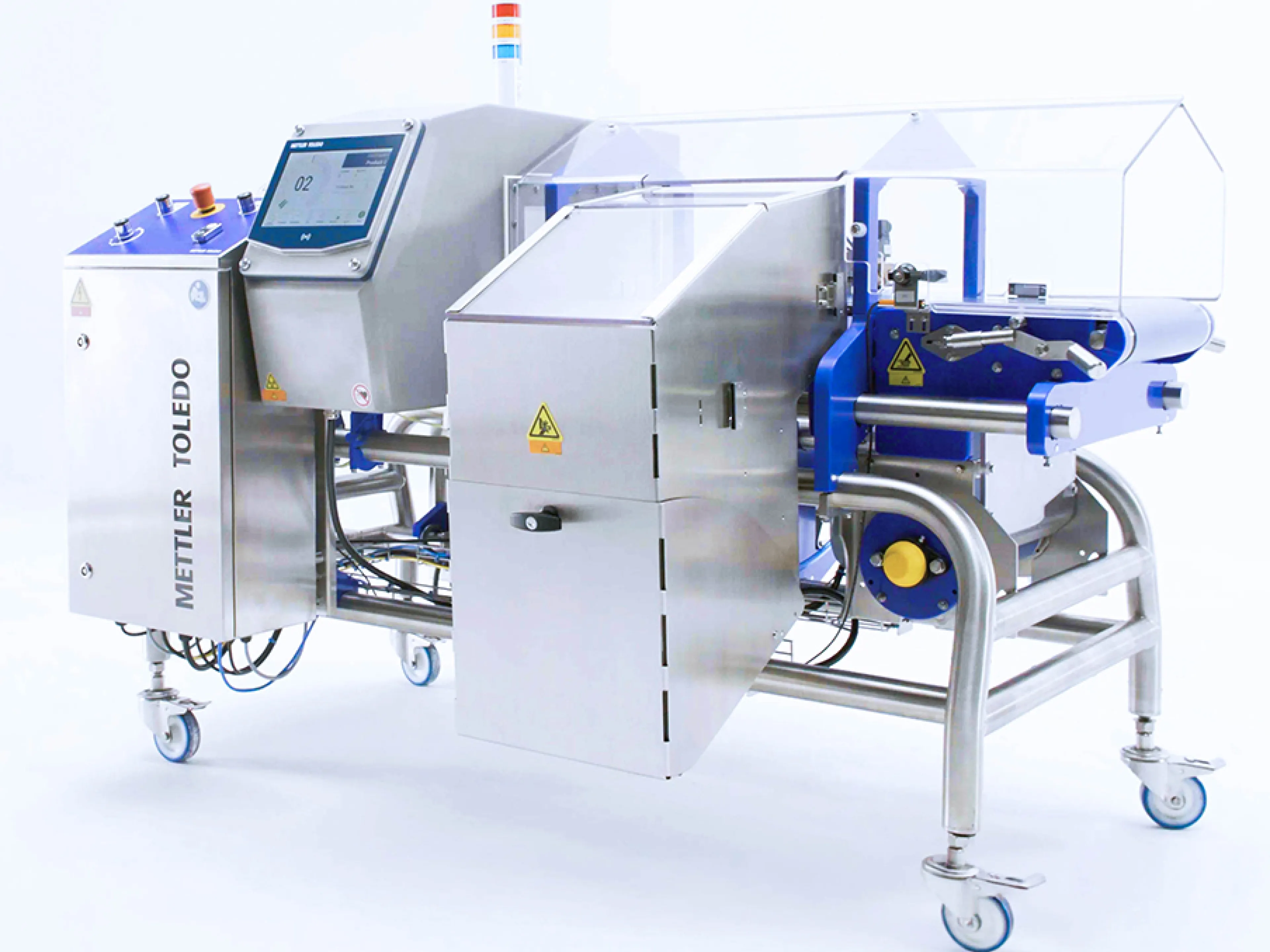 Die neuen Metalldetektoren ermöglichen durchgängige Datenintegration in Produktionslinien