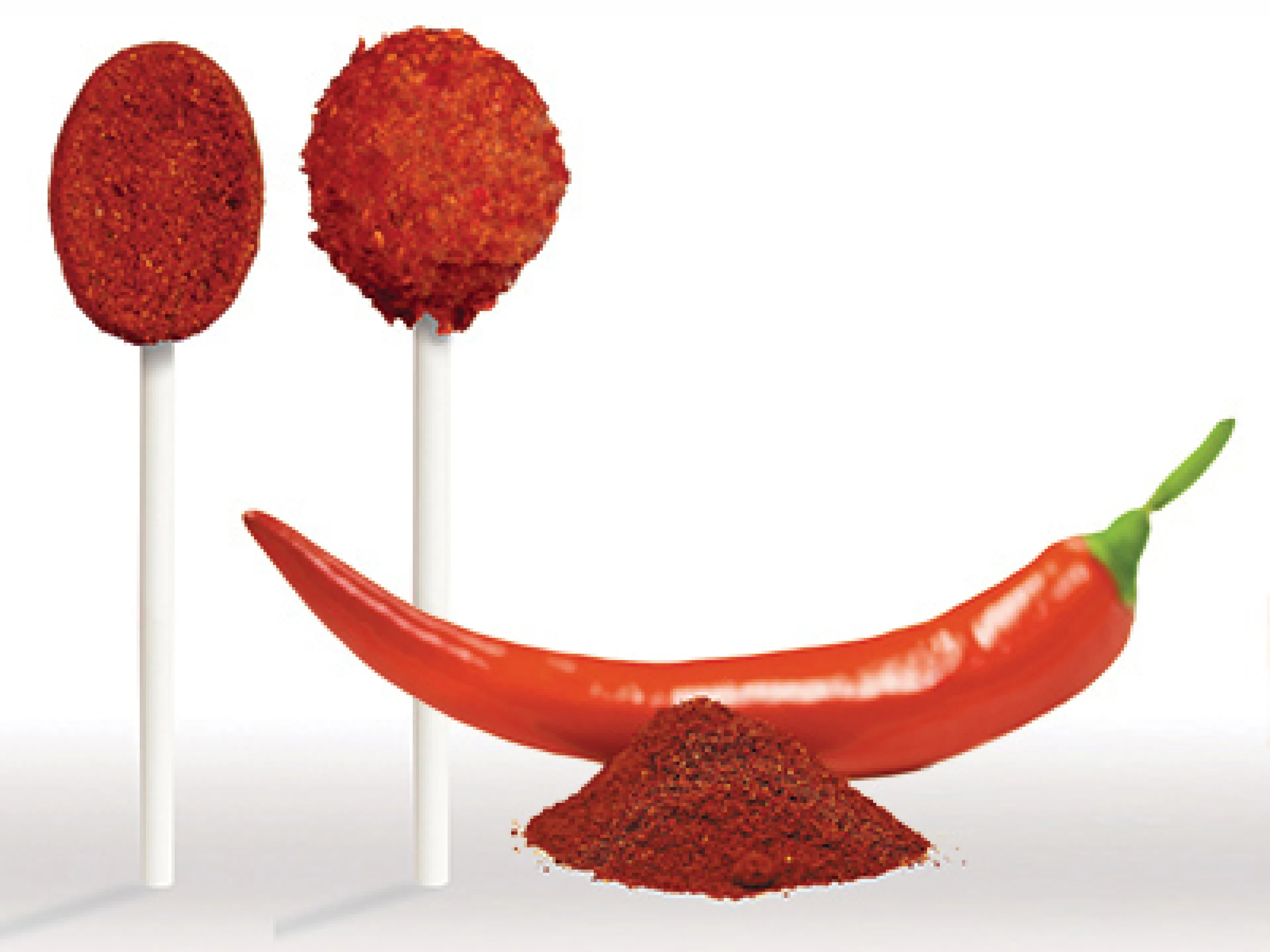 Lutscher mit Chiligeschmack