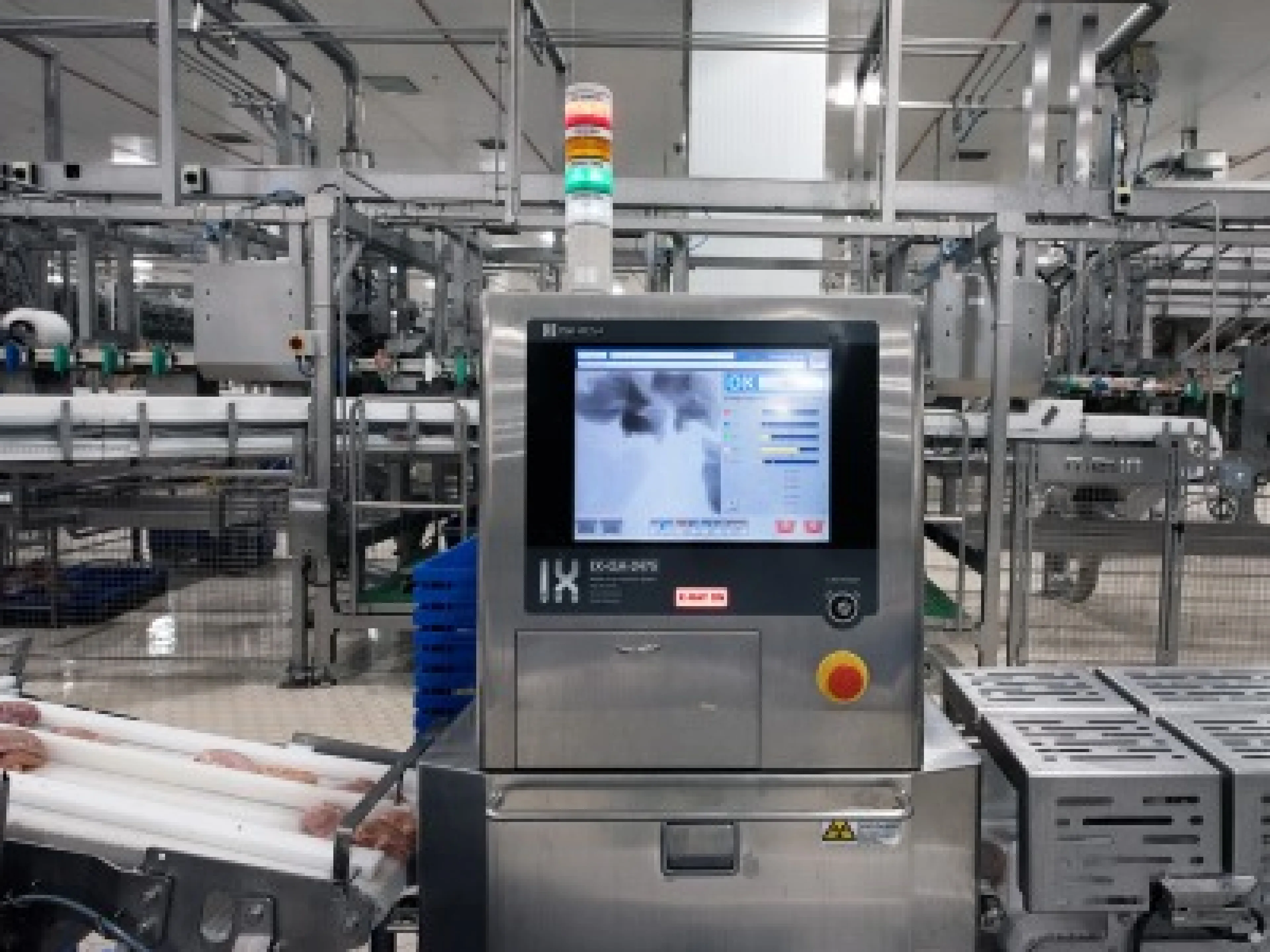 Röntgenprüfsystem Ishida IX-GA bei der Fremdkörperkontrolle