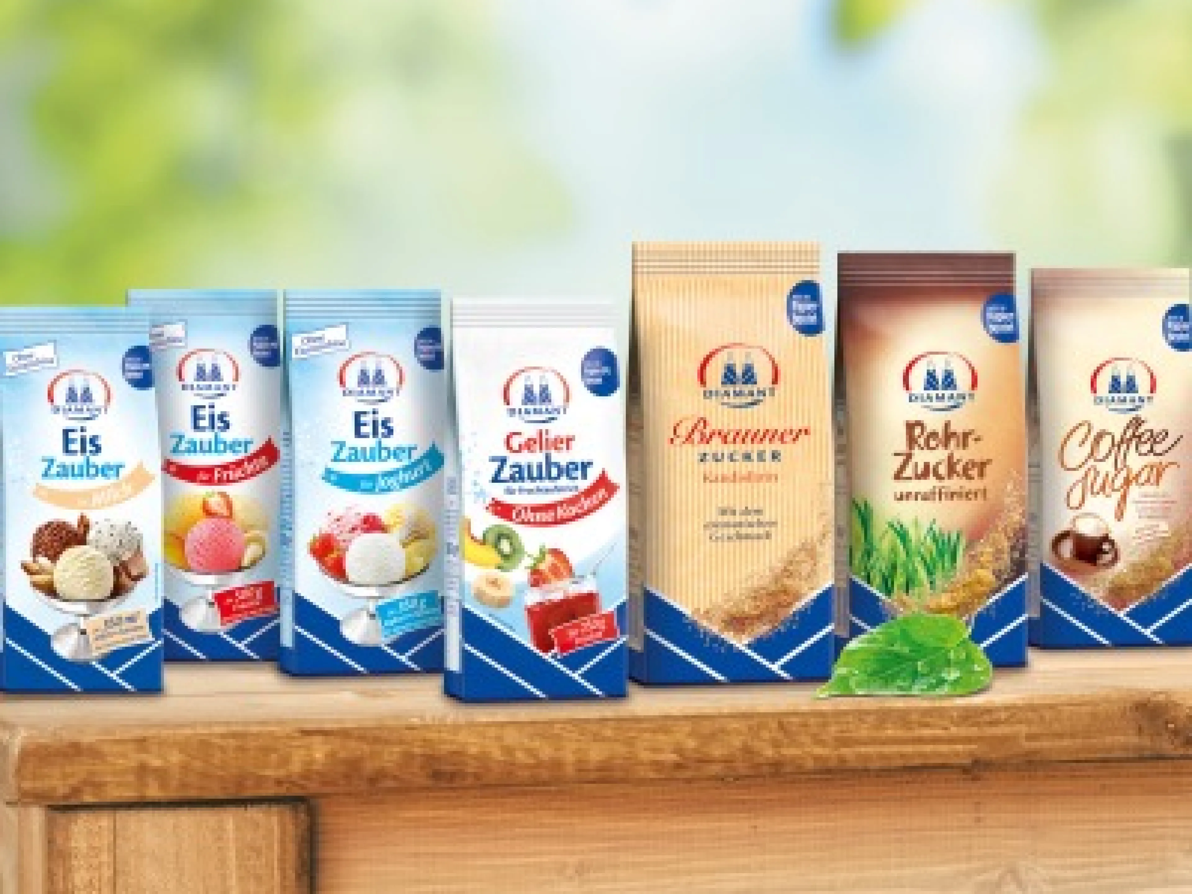 Nachhaltig und innovativ: Neue Verpackungen für Diamant Zucker Produkte