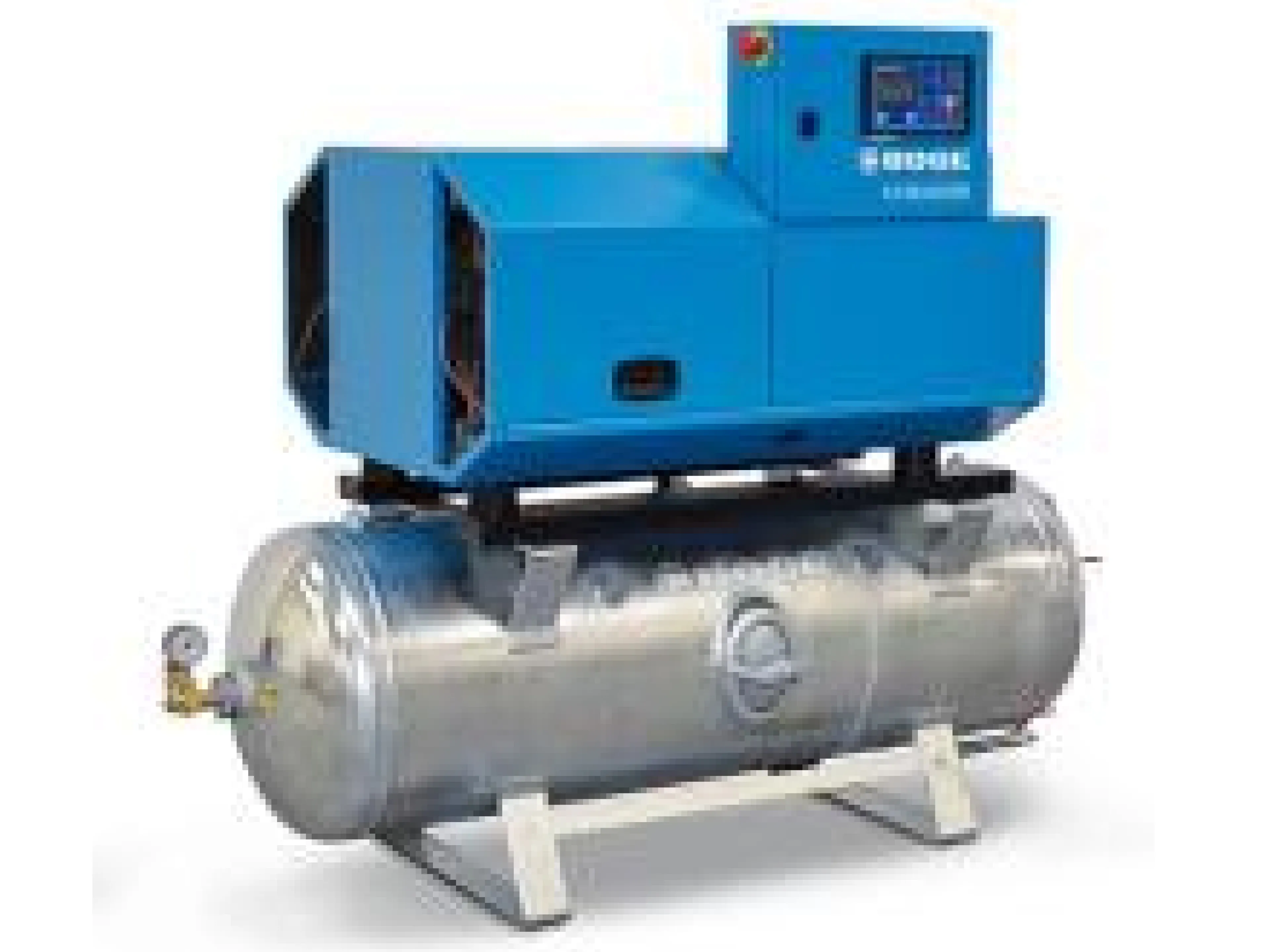 Komplettölfrei: Der neue Vordruckkolbenkompressor K8 Booster von Boge verdichtet Druckluft von 10 bar, Quelle: Boge Kompressoren Der neue Vordruckkolbenkompressor K8 Booster von Boge