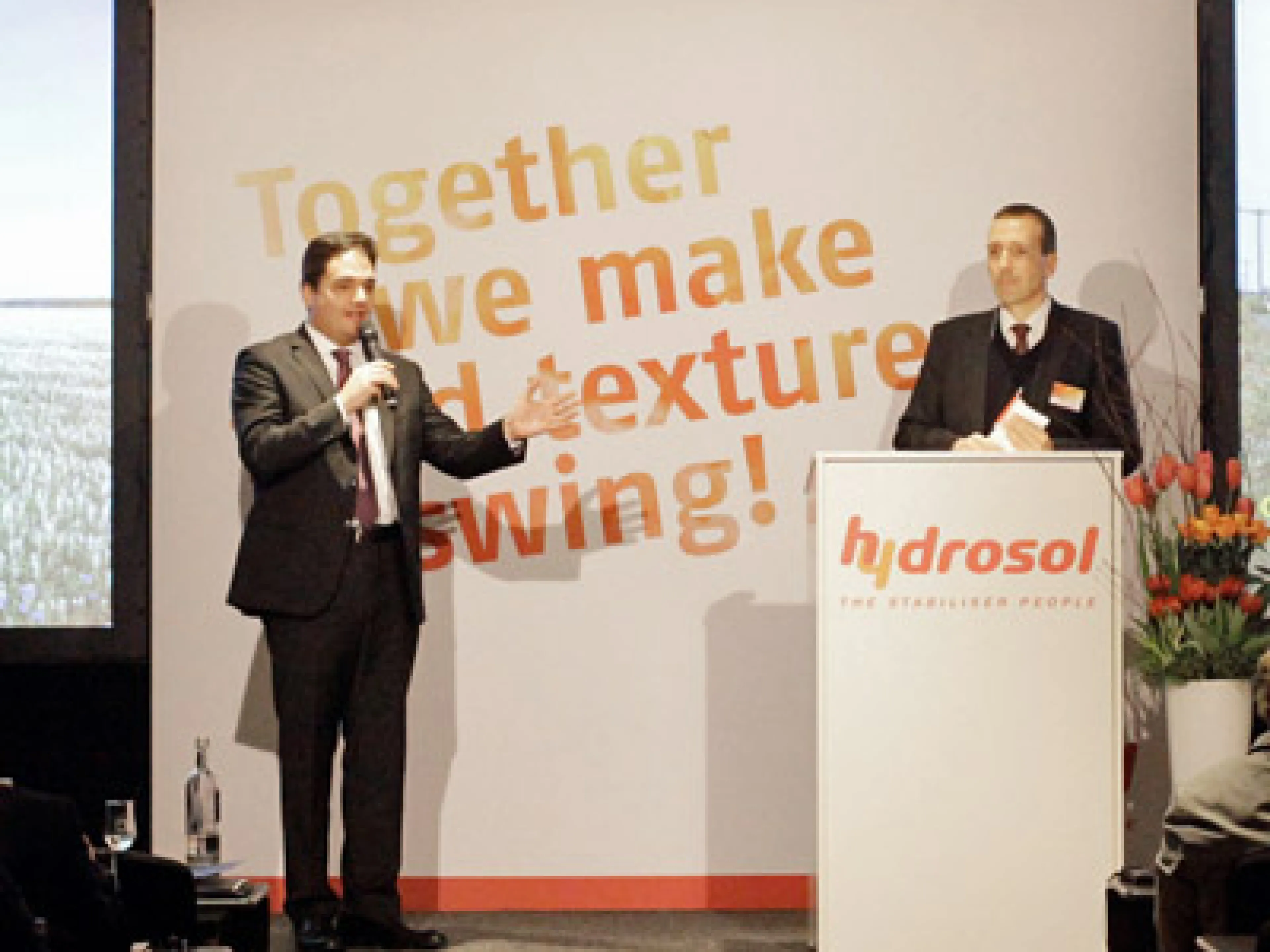 Dr. Matthias Moser von Hydrosol im Gespräch mit Dr. Peter Eisner