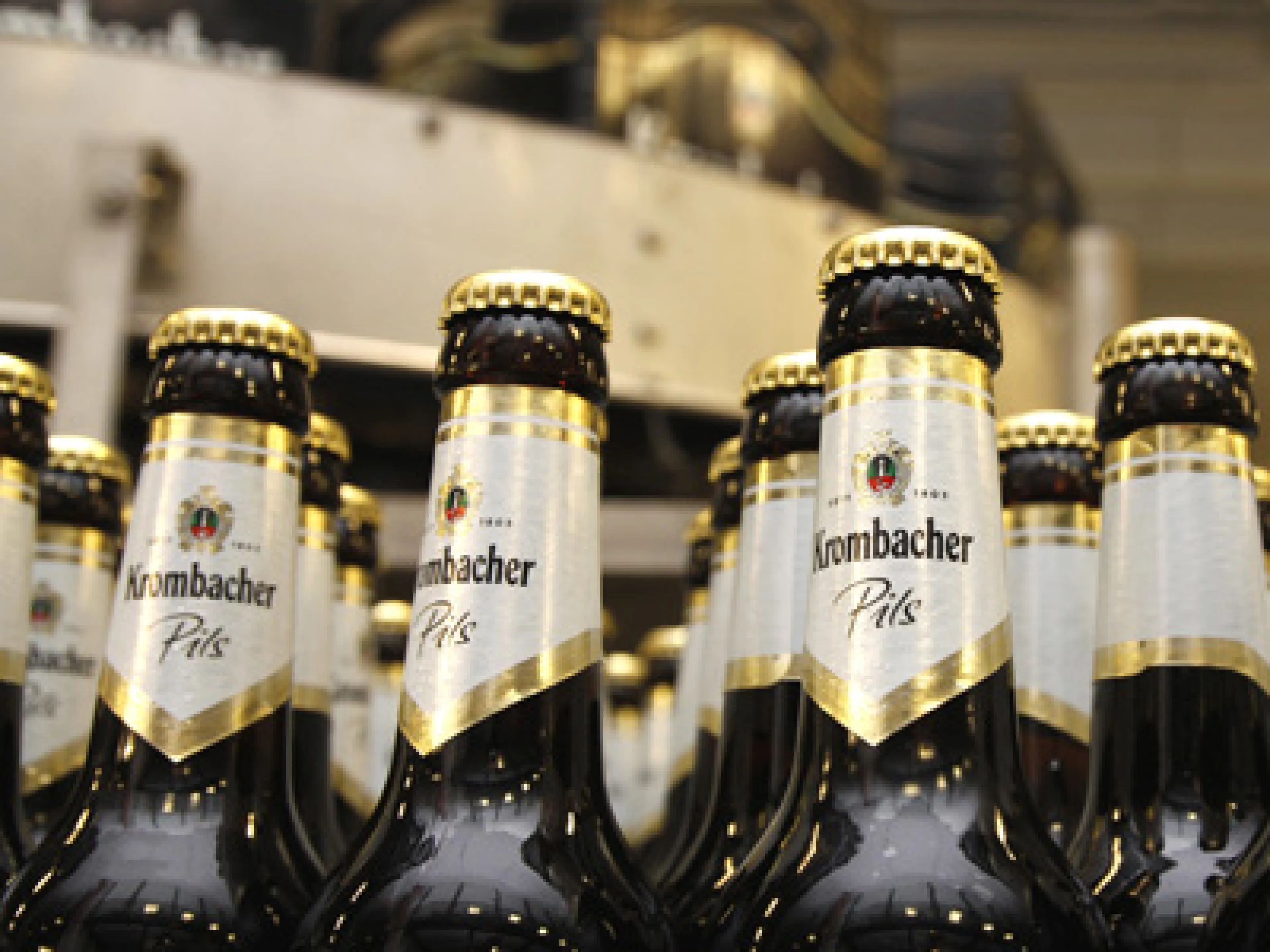 Bier und alkoholfreie Getränke von Krombacher