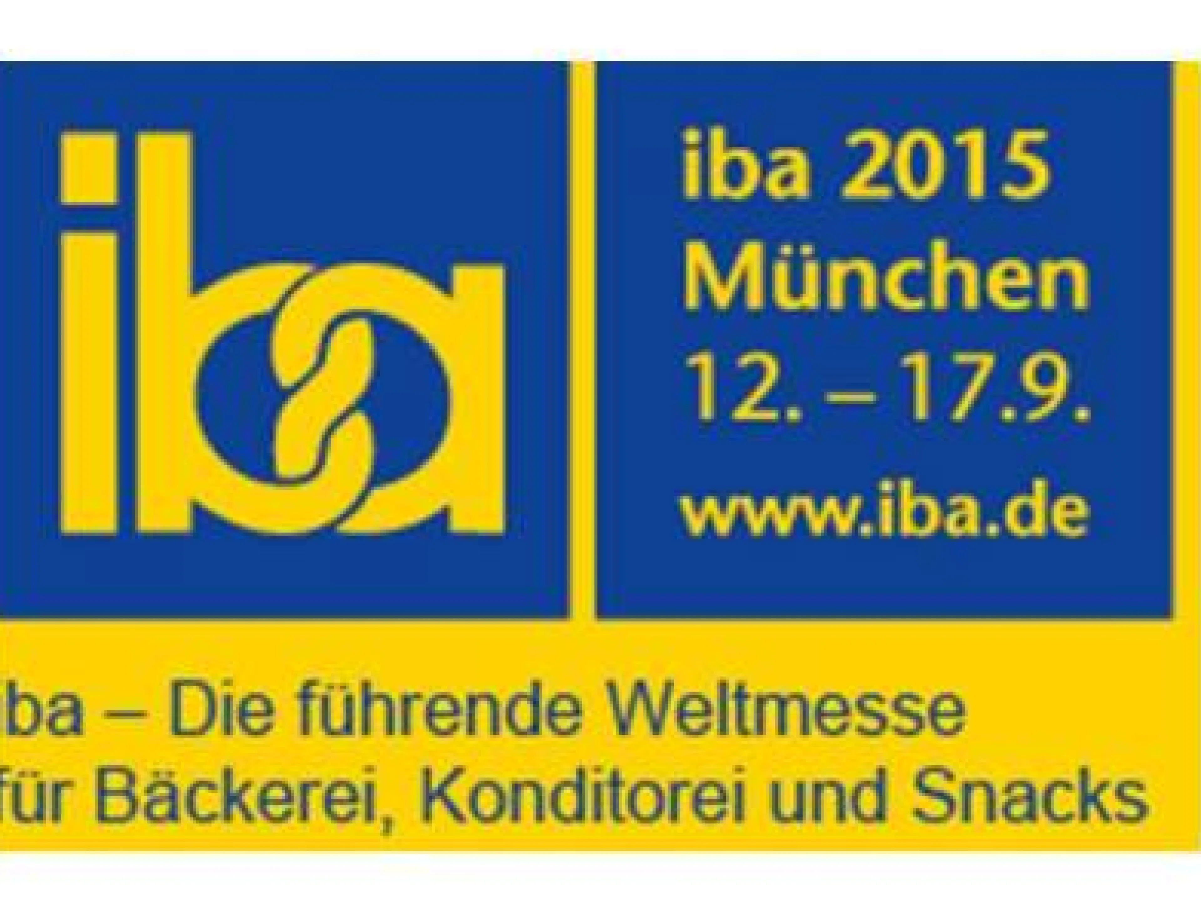 Logo Iba 2015, Bild: Messe München Logo Iba 2015