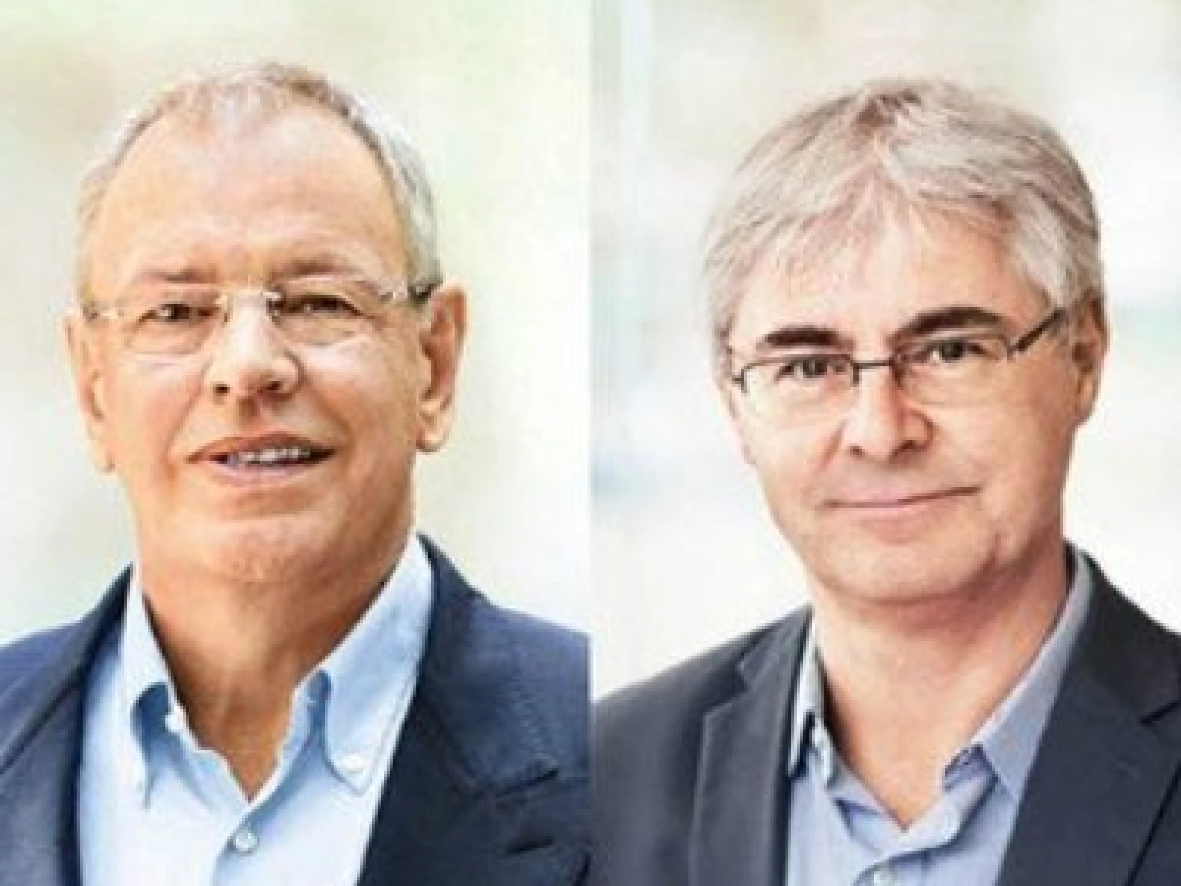 Heinrich Schaper und Dr. Jean-Yves Parisot