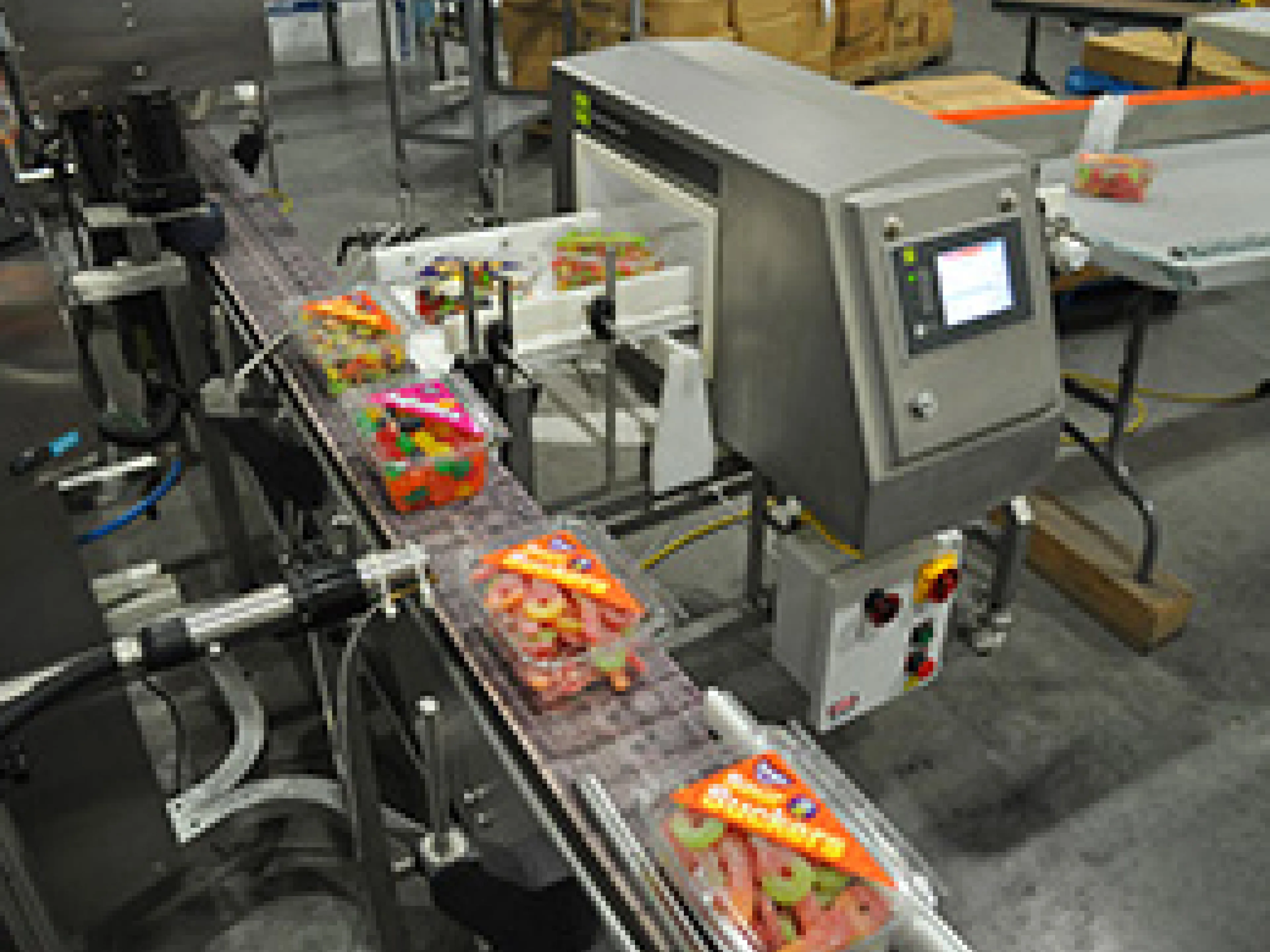 Metalldetektor bei Huer Foods