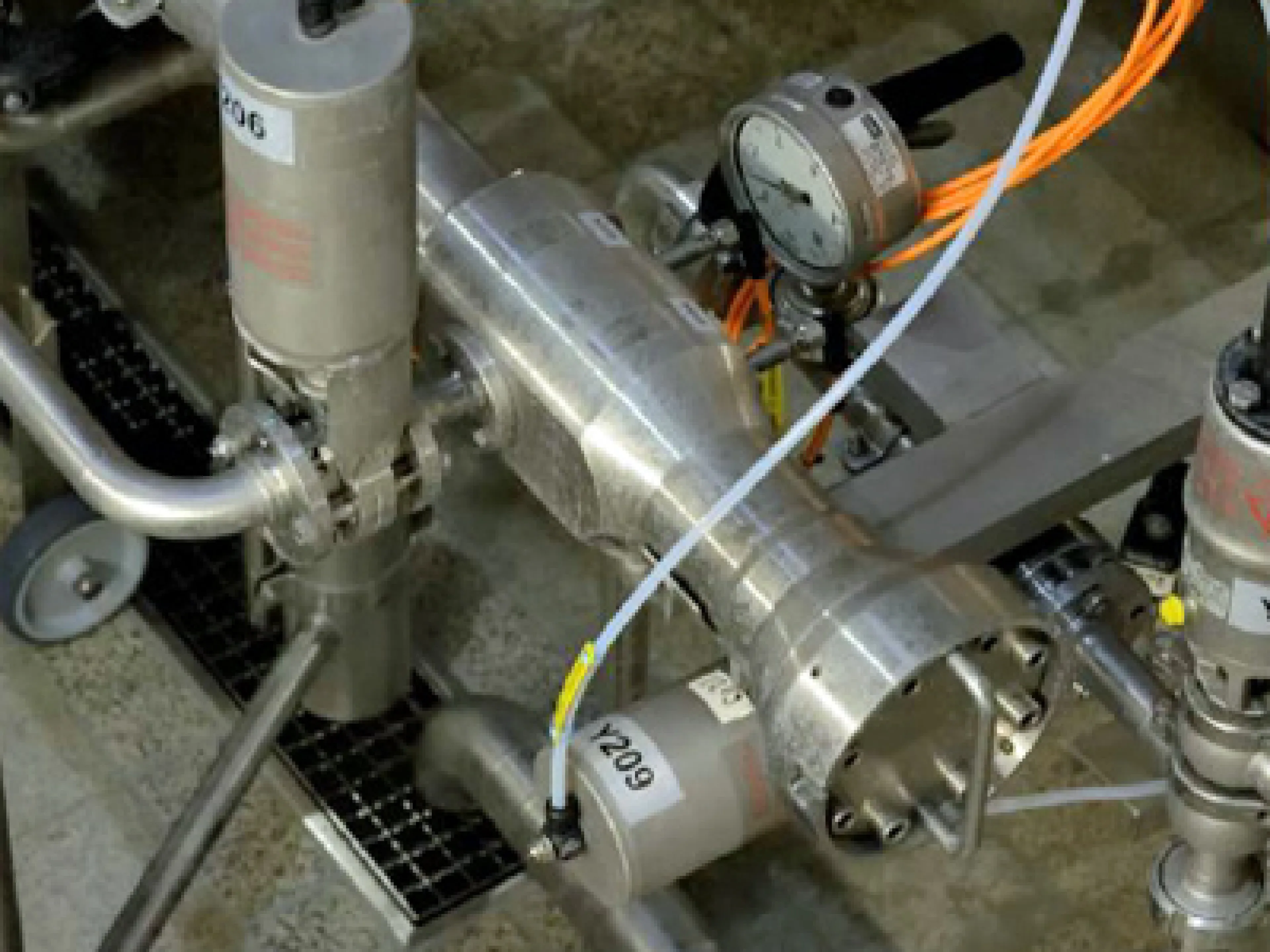 Produktion mit Molchsystem bei Alete