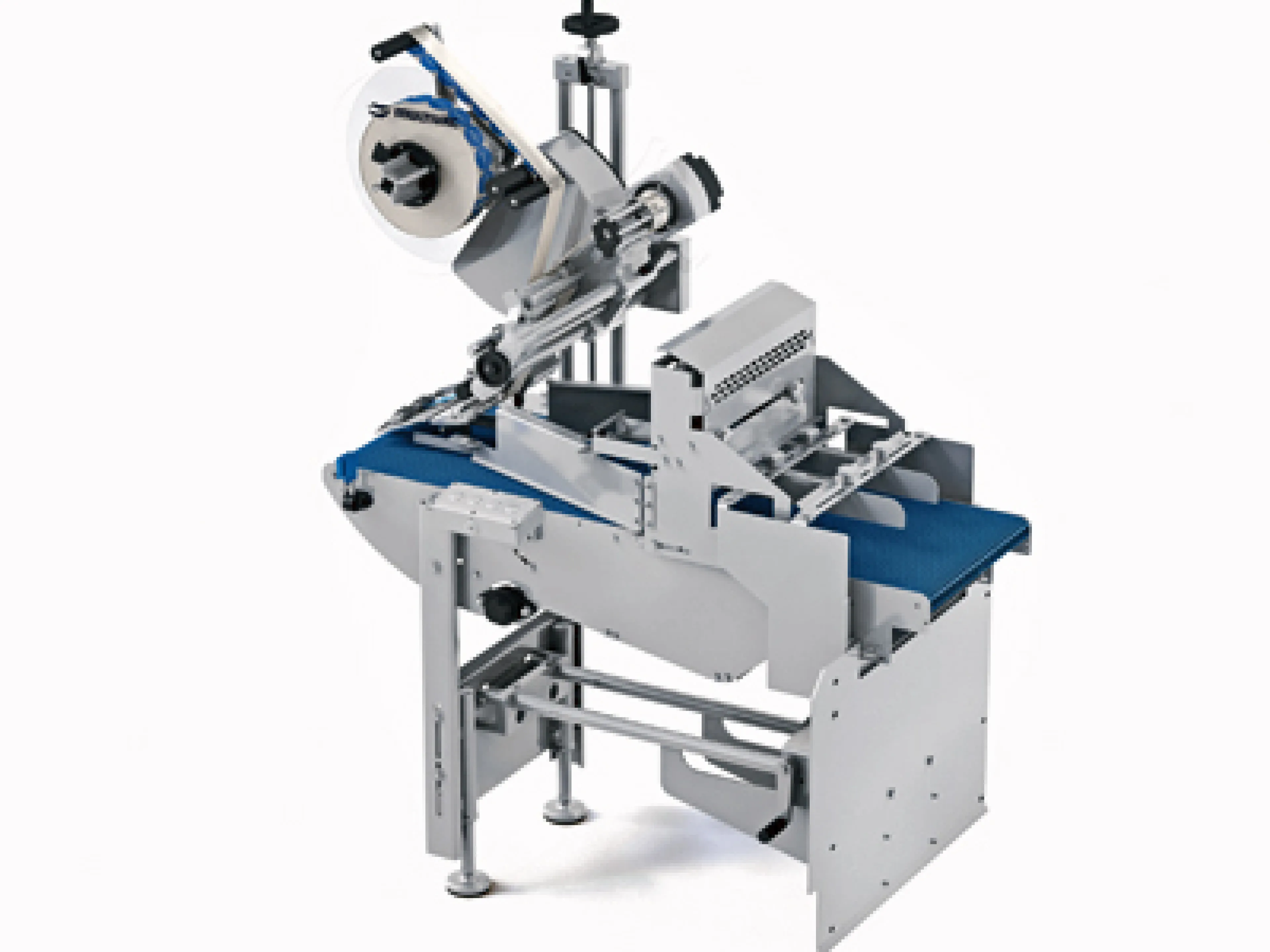 Vereinzelungssystem mit integriertem Etikettenspender Multivay