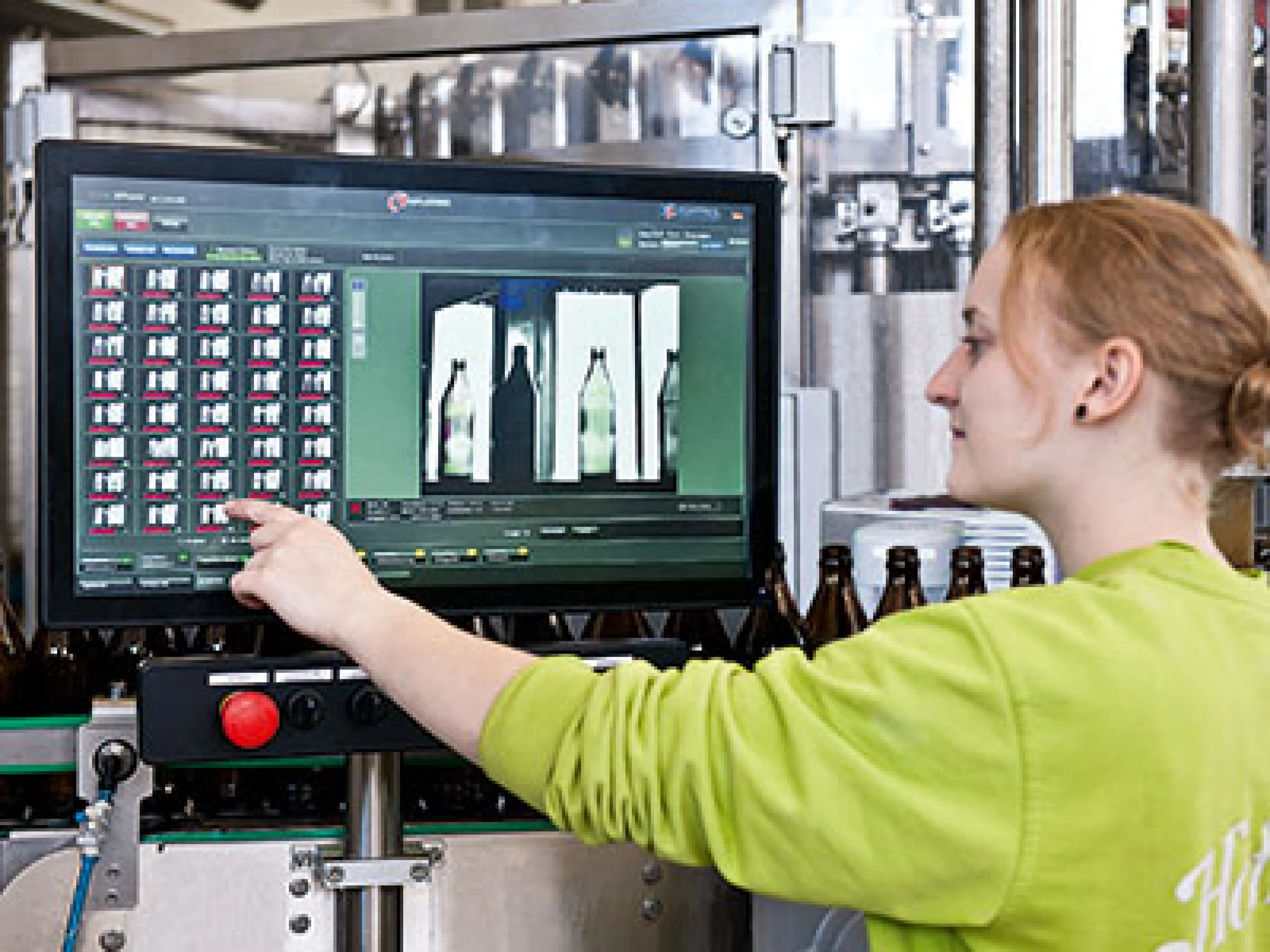 24-Zoll Display als Bediengeräte im Hygienebereich