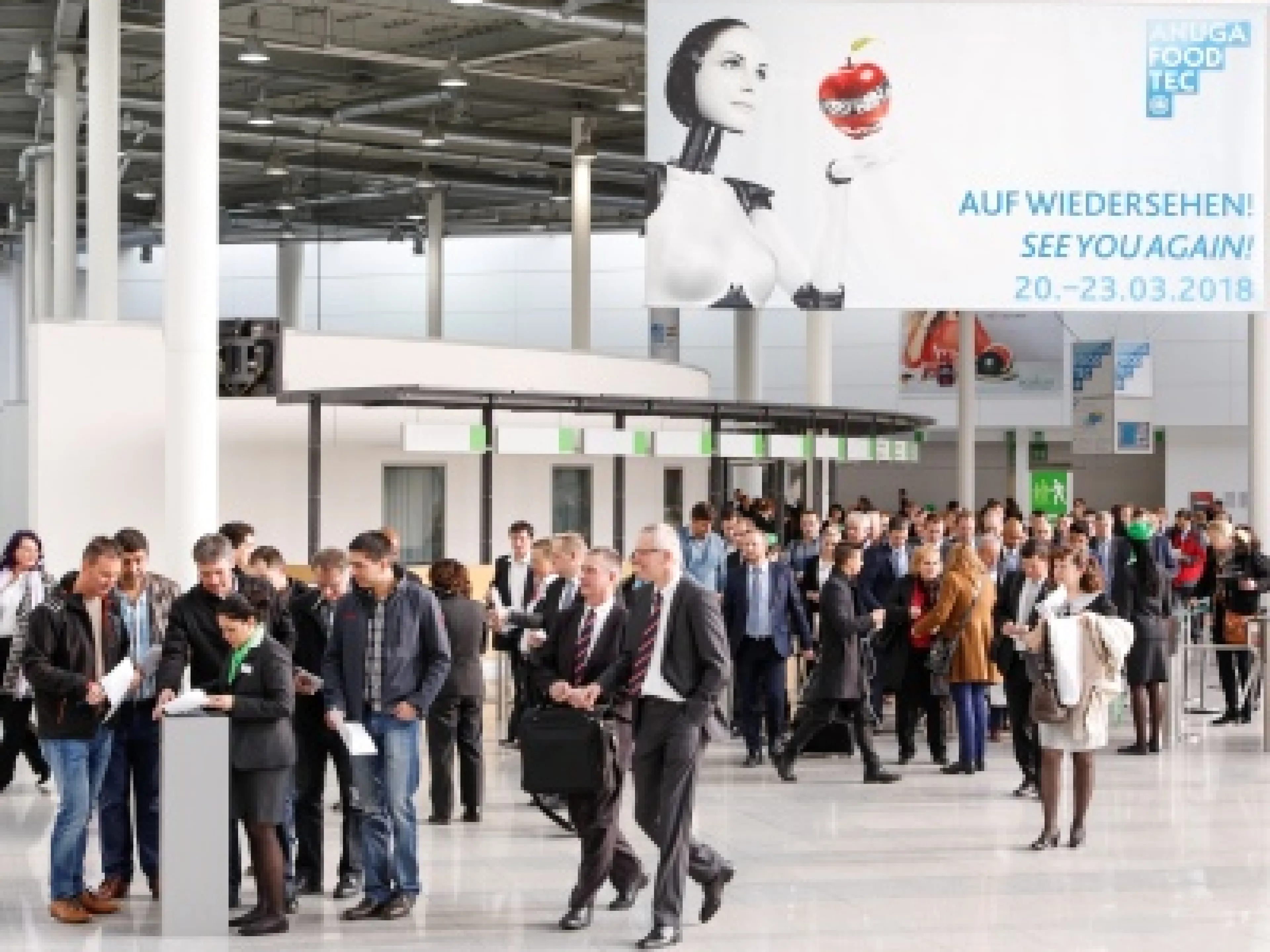 Fachforen beleuchten auf der Anuga Foodtec 2018 den aktuellen Stand der Lebensmitteltechnologie