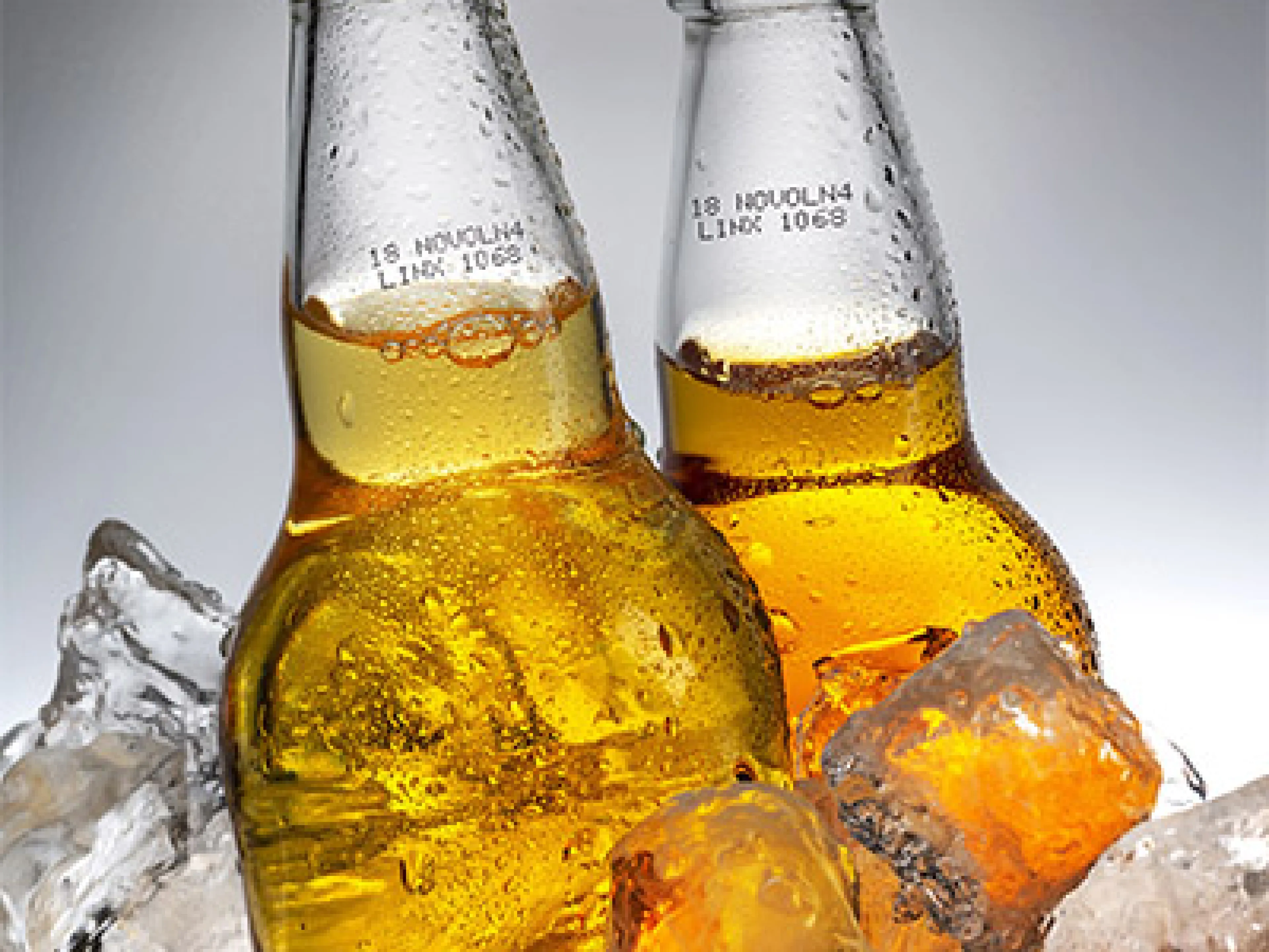 Kennzeichnung auf Glasflaschen mit Bluhm Systeme