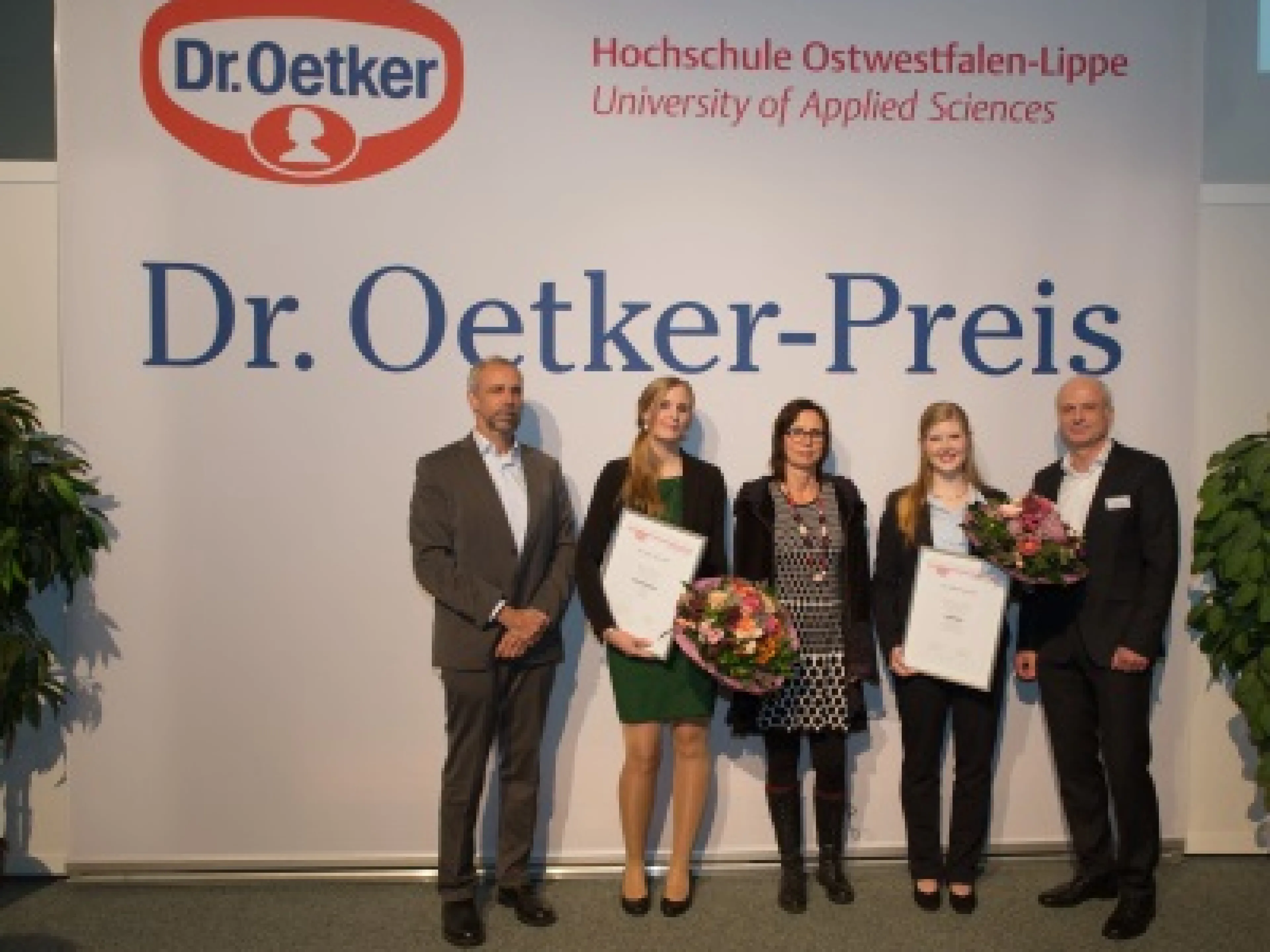 Verleihung des Dr. Oetker Preises