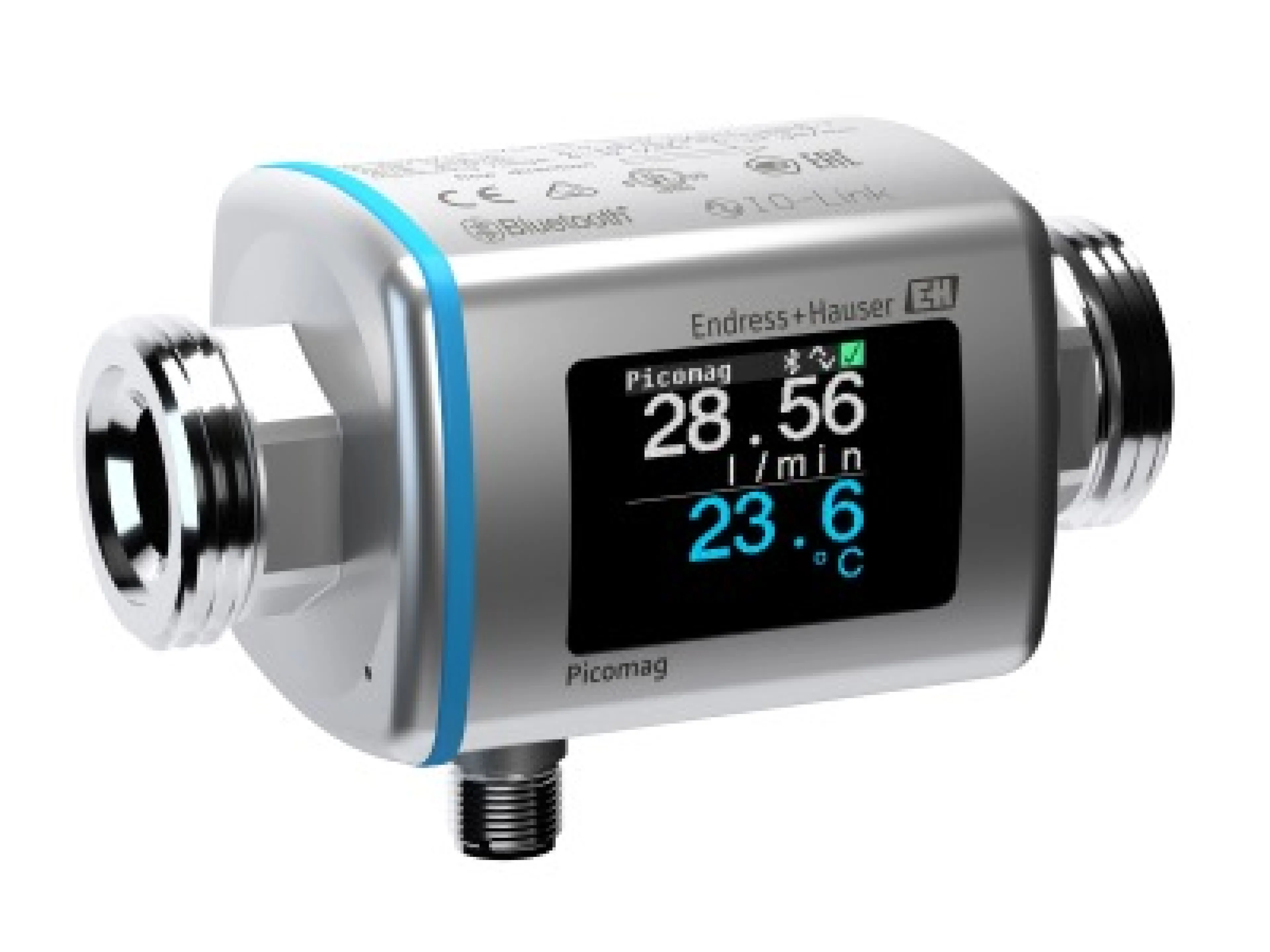 Smarte Plug-and-play-Durchflussmessgerät für Hilfskreisläufe