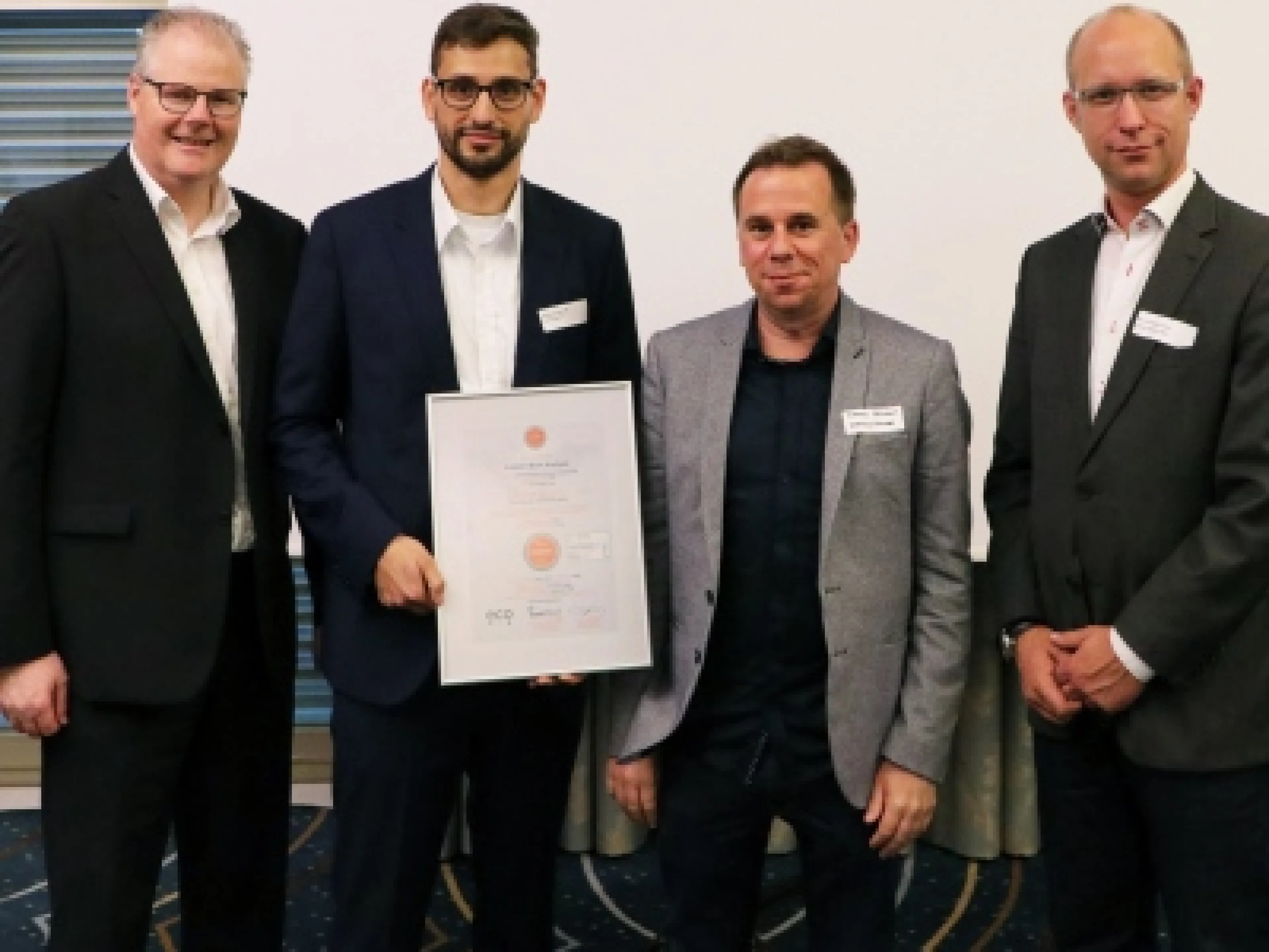 Überreichung des Star-Audit-Zertifikats in Zürich