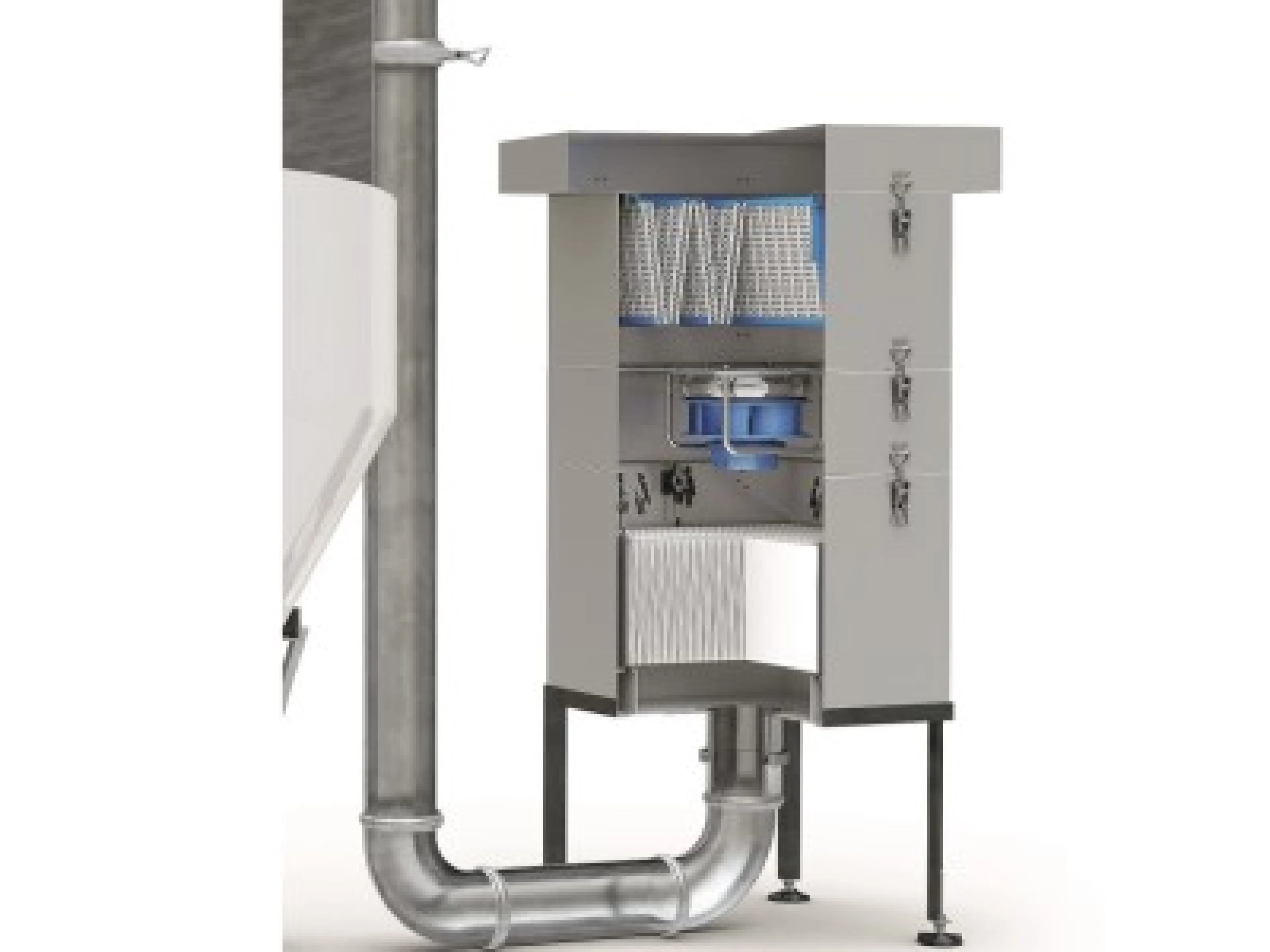 Das Tank Überdrucksystem TPU 500 schützt Flüssigkeiten in Silos vor Produktkontamination