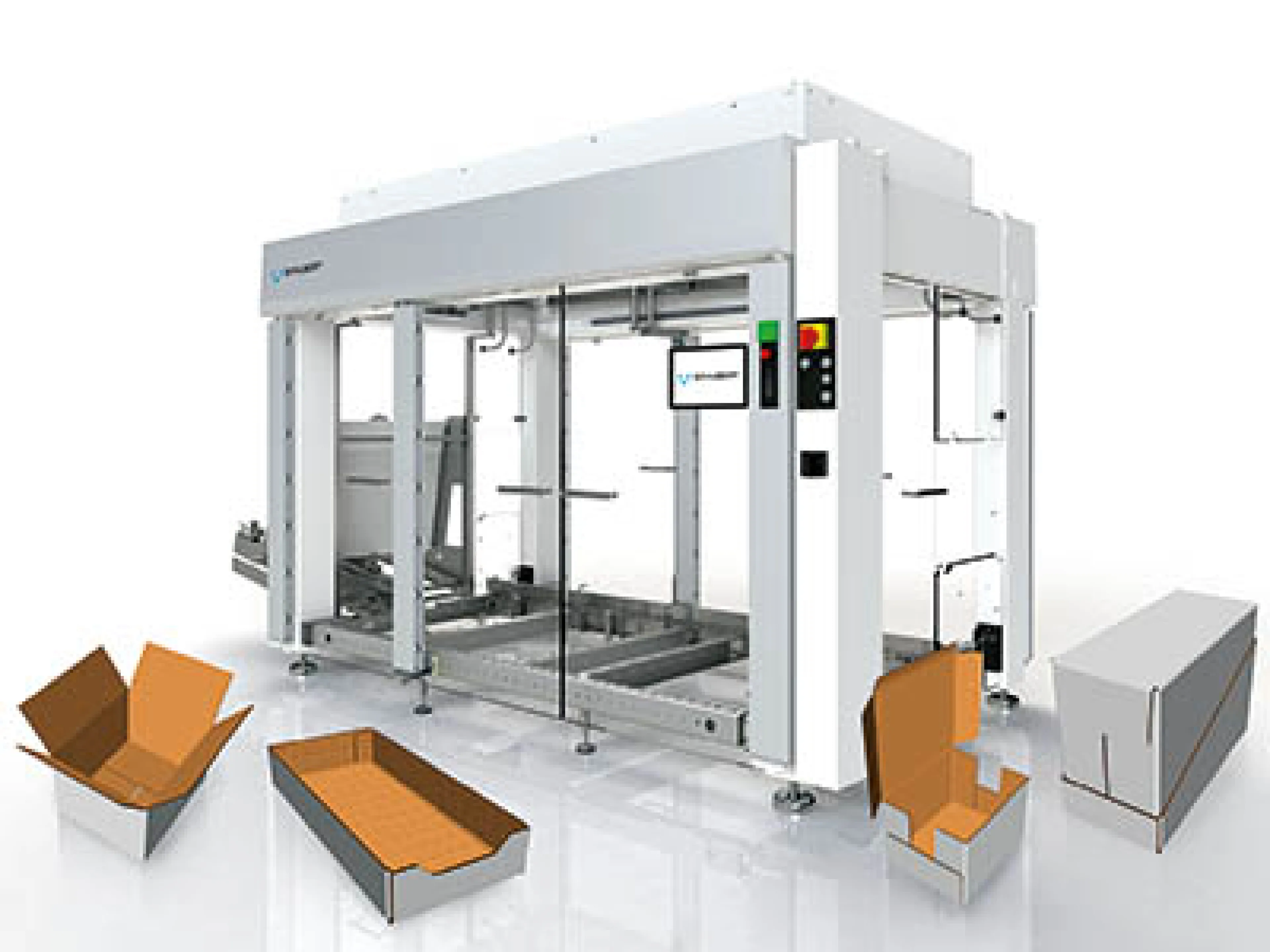 Der Lightline Cartonpacker ist konzipiert für Verpackungsaufgaben, die weniger Flexibilität erfordern