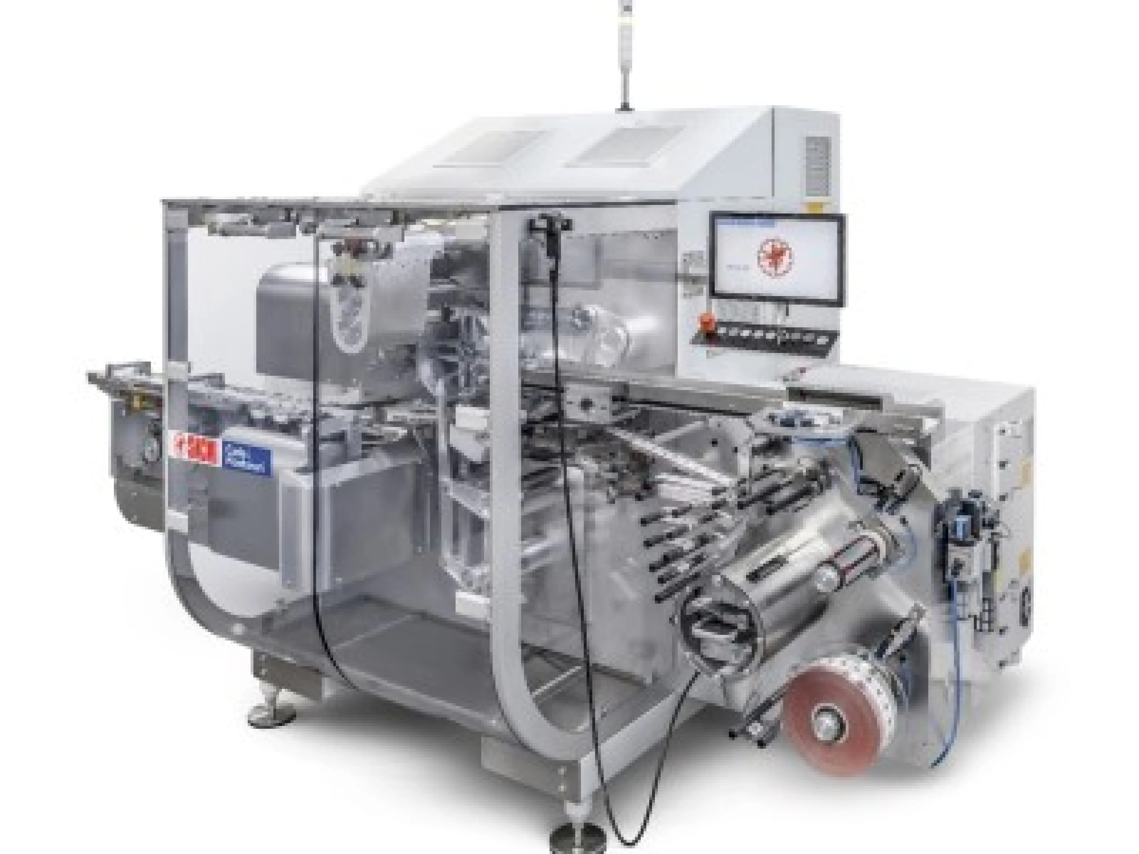Die Multi-Style-Pralinenwickelmaschine HY7 ermöglicht viele Wickelarten und verarbeitet auch umweltfreundliche Folien