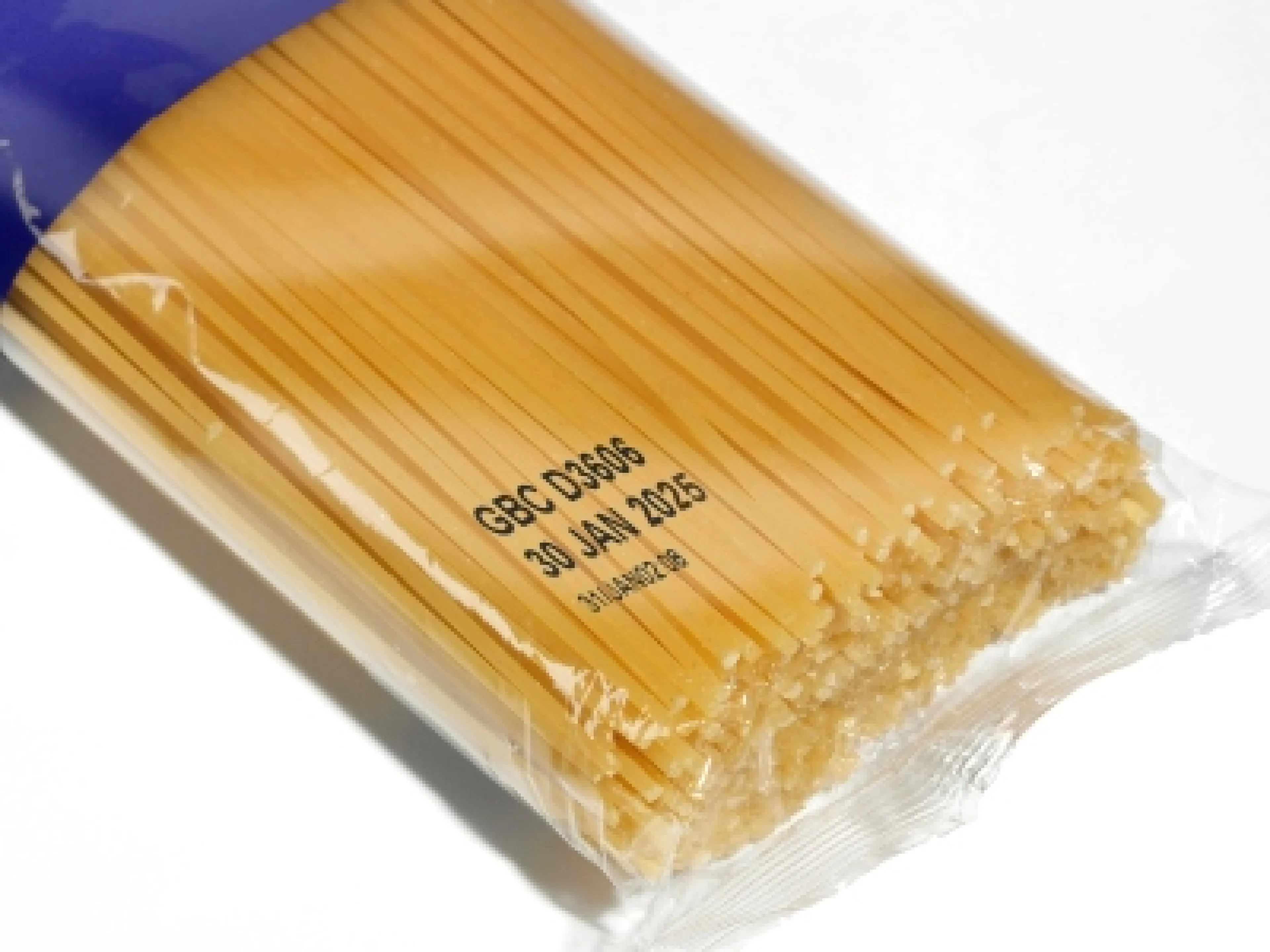 Linx TT-Druck auf Spaghettiverpackung