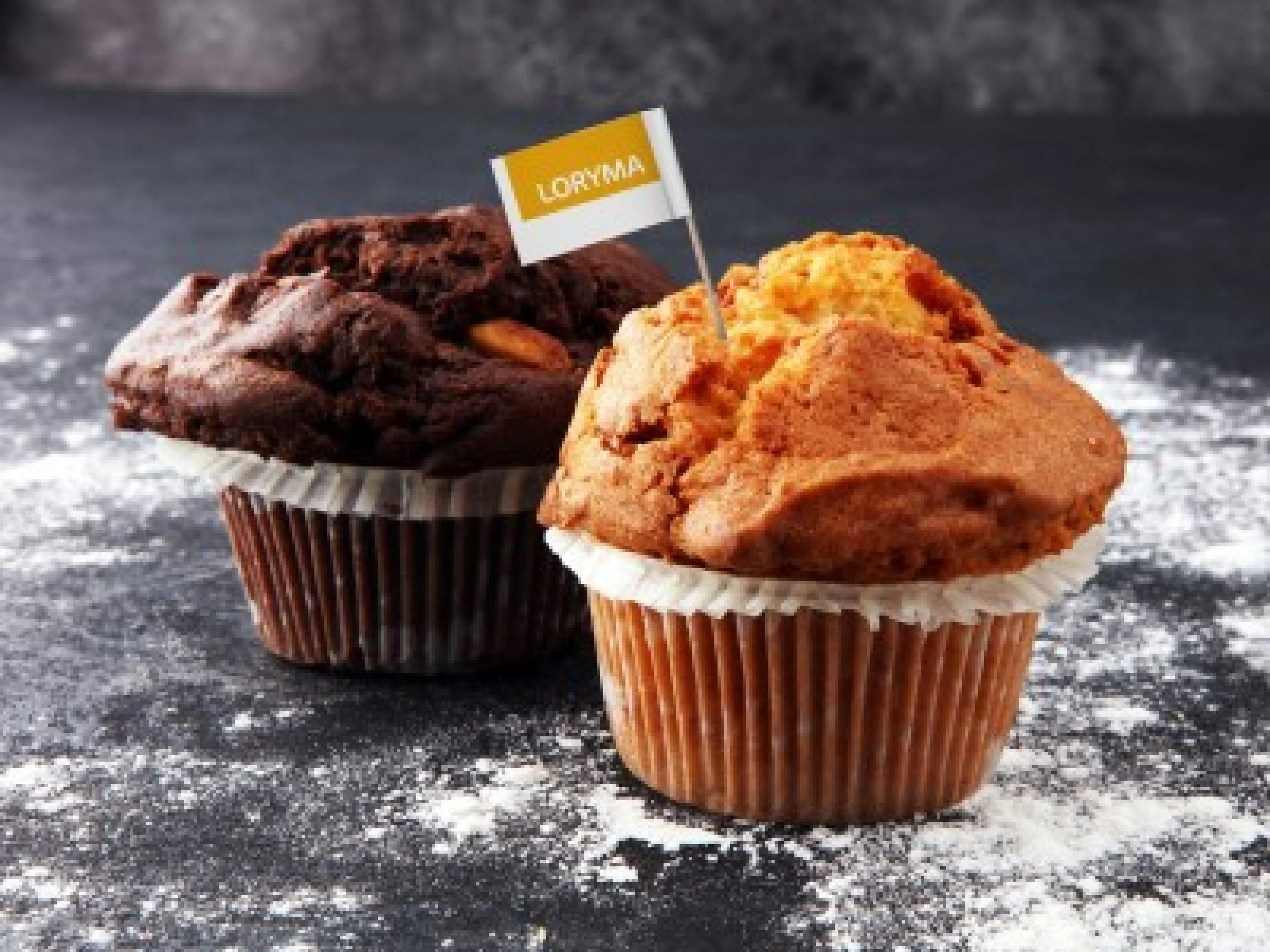 Loryma konzipiert mit Lory Bake High Protein eine funktionelle Mischung für proteinreiche Low-Carb-Muffins