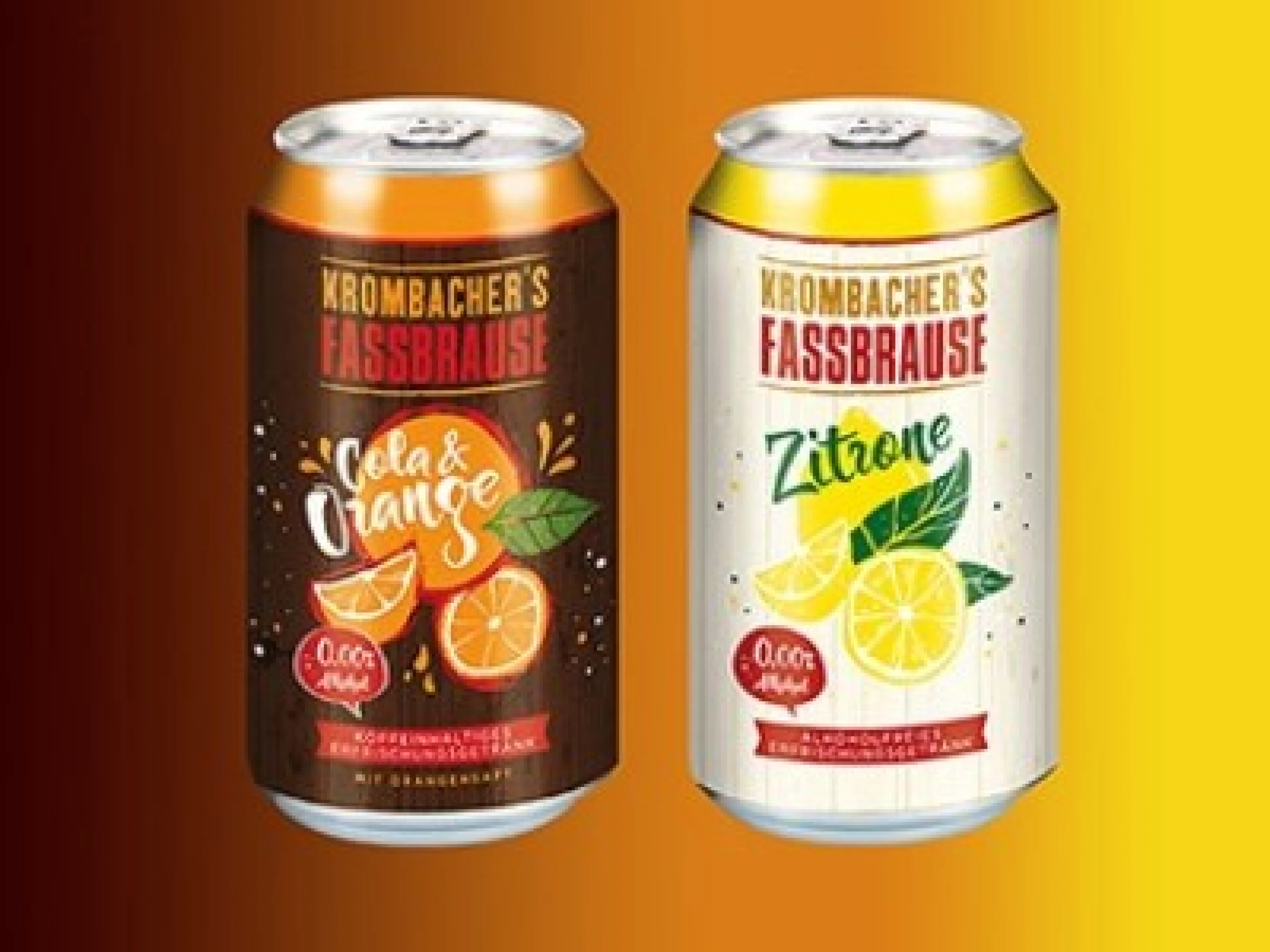 Matt-Effekt ist jetzt auf Krombacher‘s Fassbrause