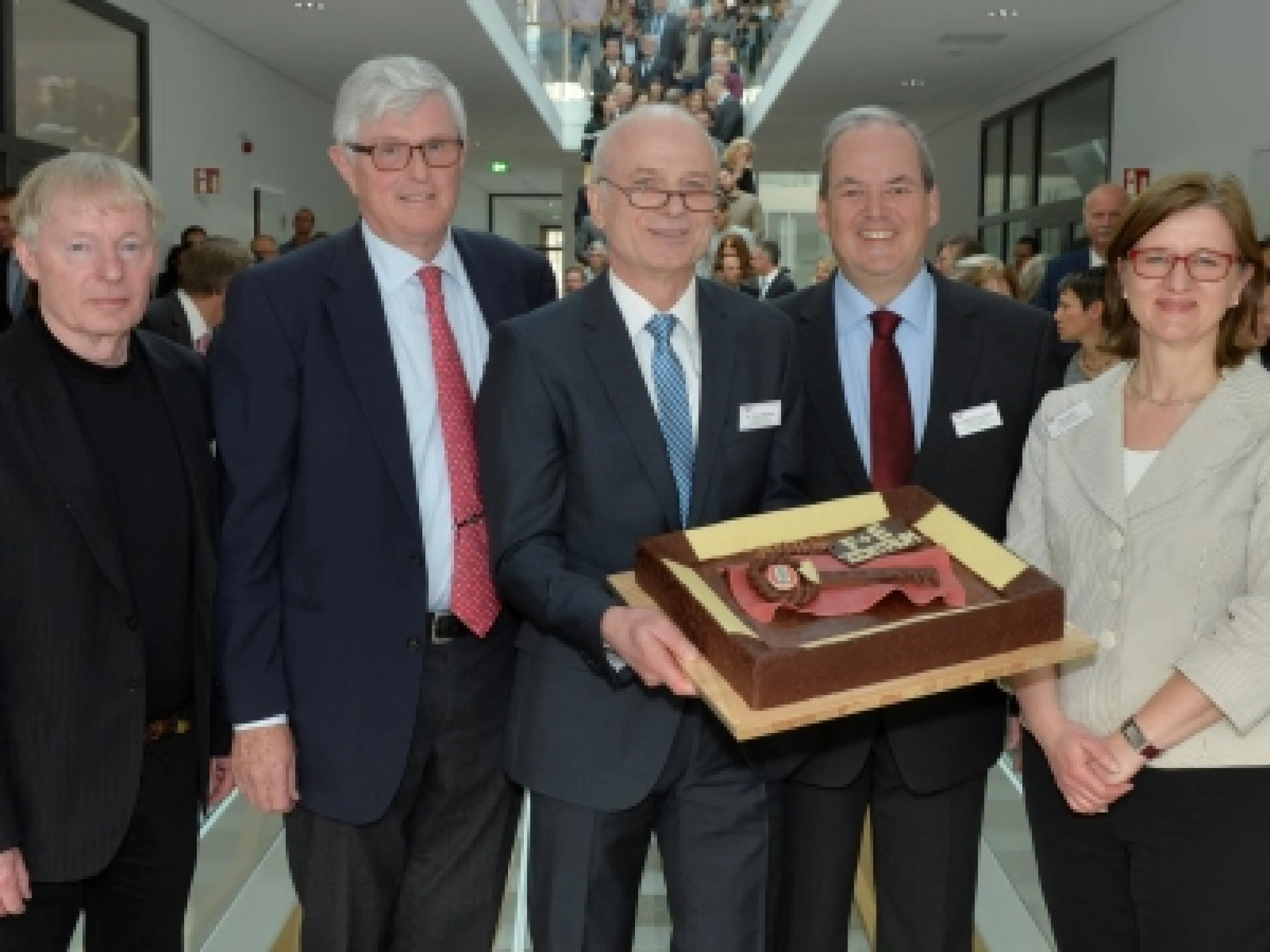 Dr. Oetker F&E Einweihungsfeier Bielefeld Schlüsselübergabe