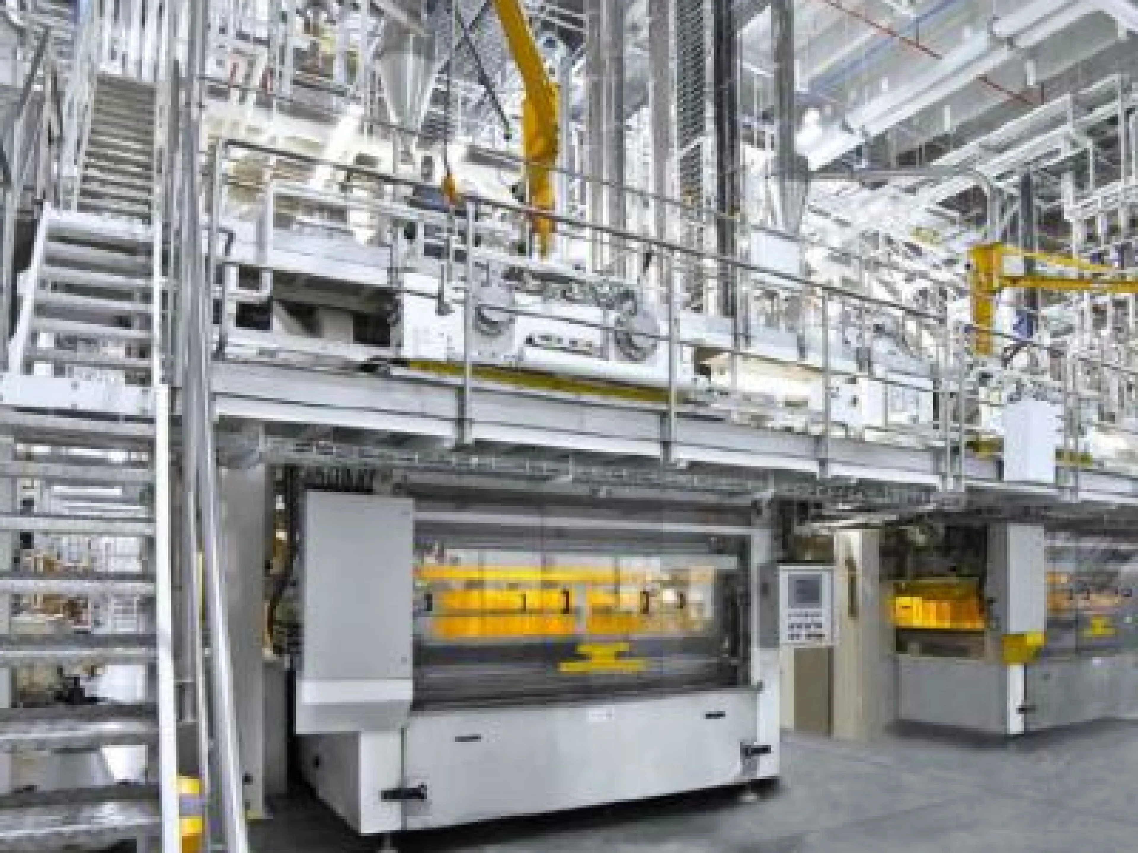 Anlage zur Pastaproduktion im Einsatz
