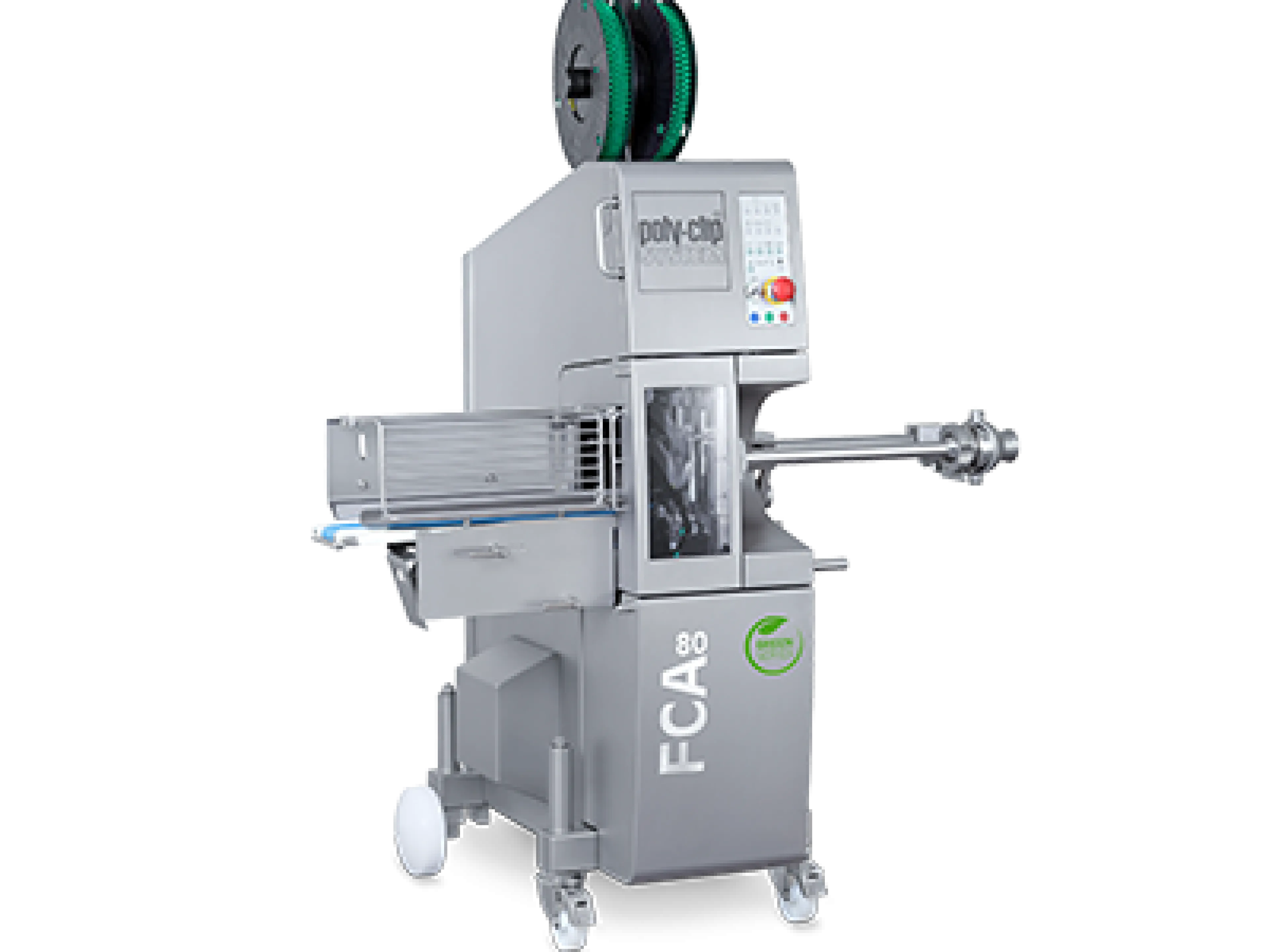 Automatischer Doppelclipper „FCA 80 Green Series“ mit nachhaltiger Jumbo-Spule