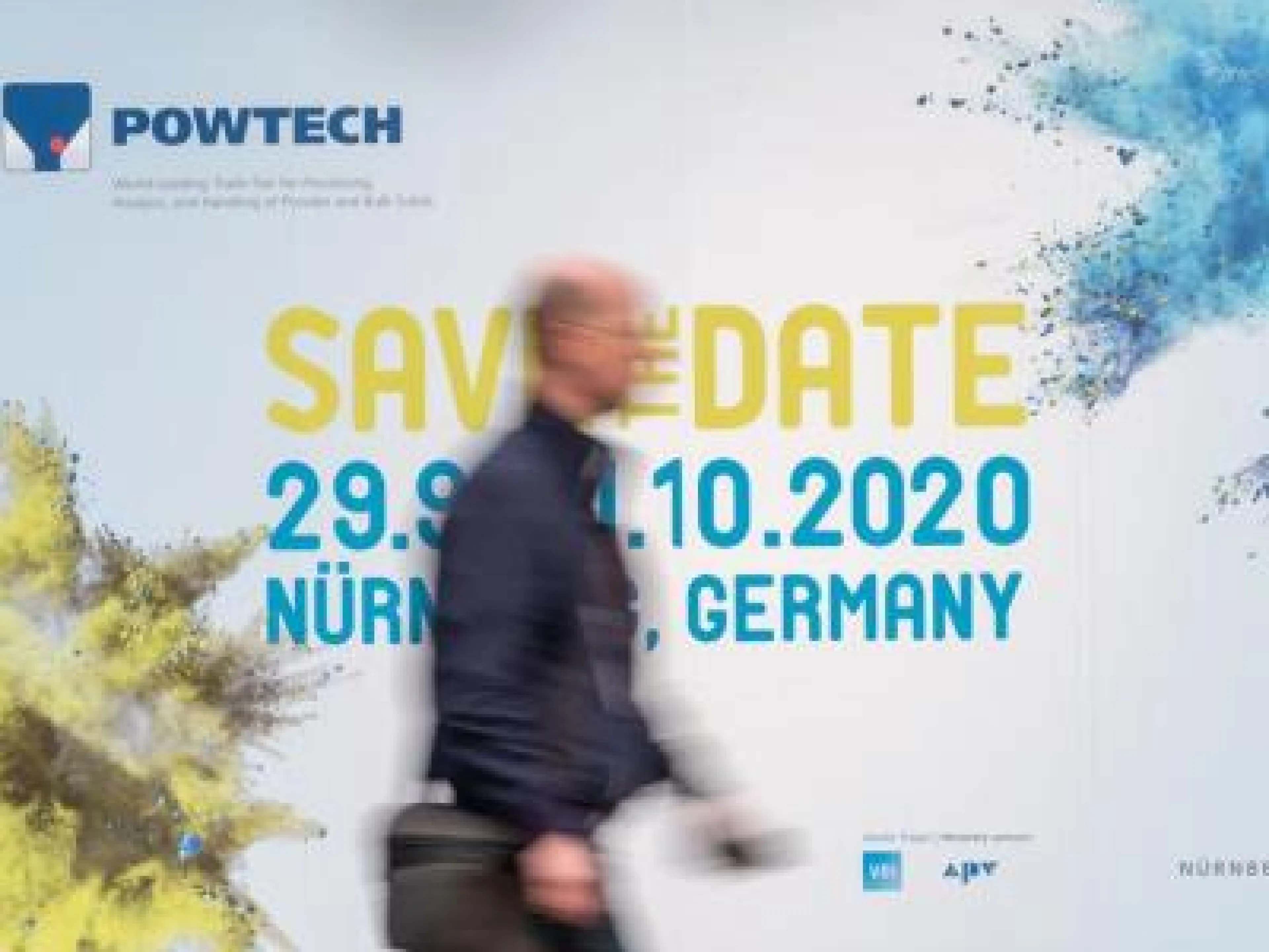 Die nächste Powtech findet vom 29. September bis 1. Oktober 2020 im Messezentrum Nürnberg statt