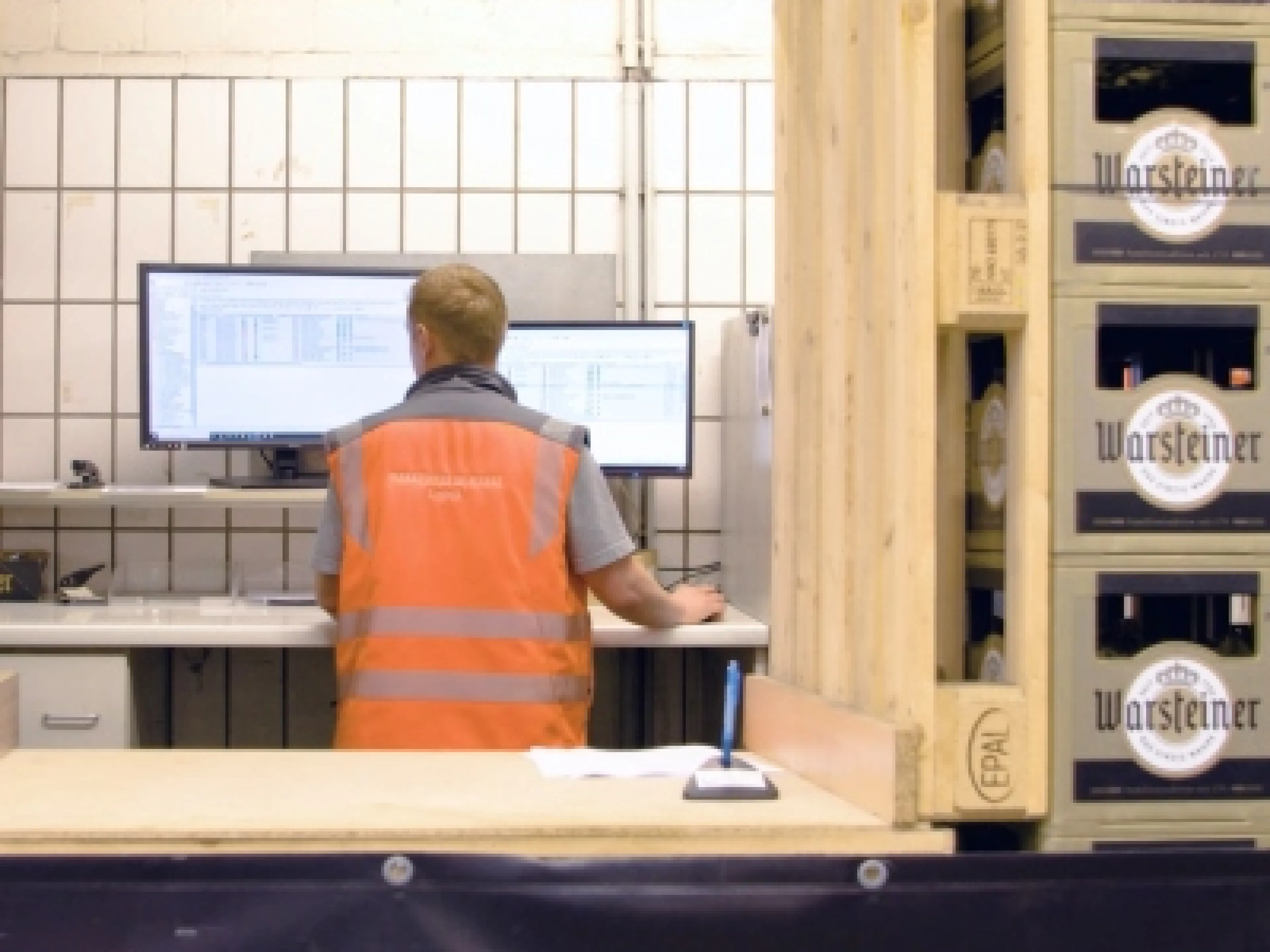 Prismat hat bei Warsteiner das SAP-EWM-System implementiert und nahtlos an das vorhandene ERP-System integriert