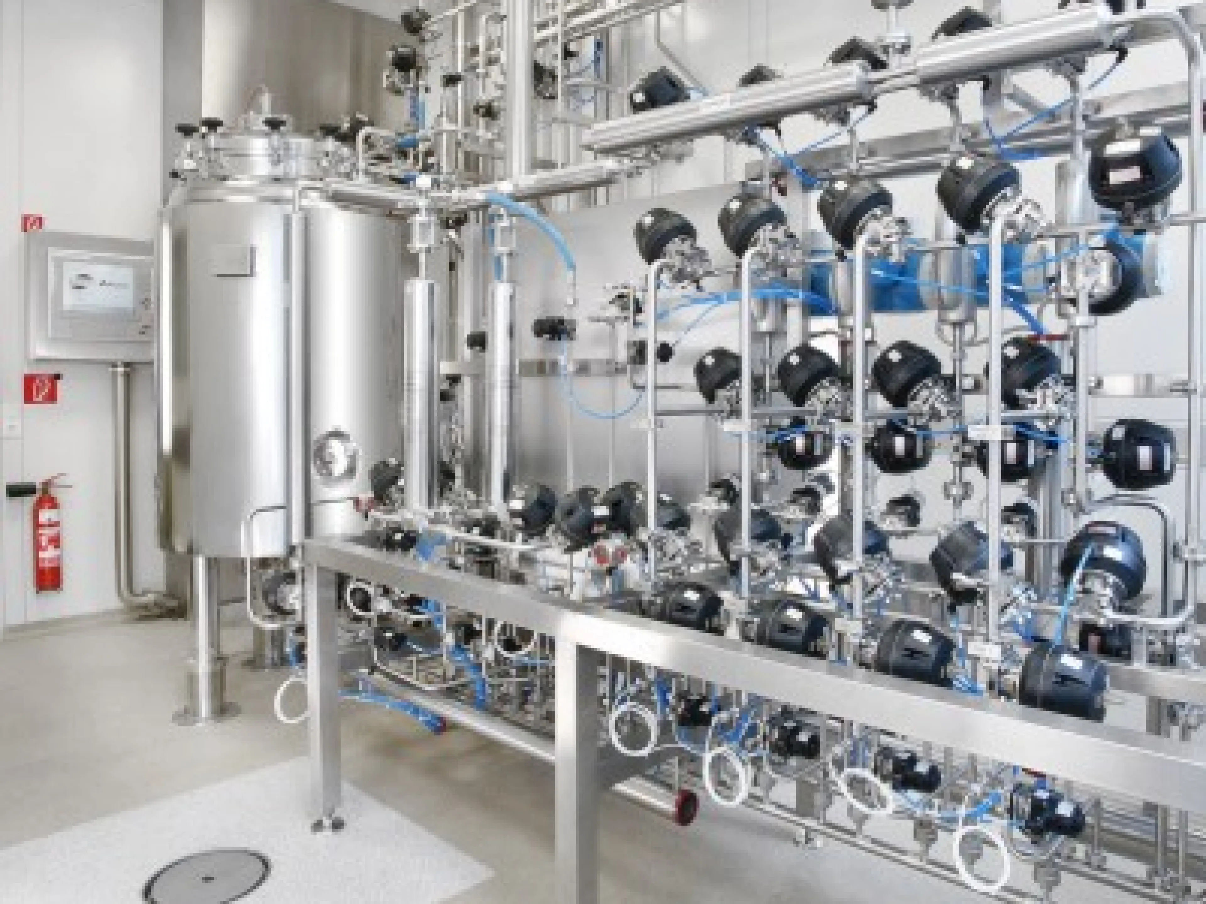 Filtrationsanlage im Reinraum